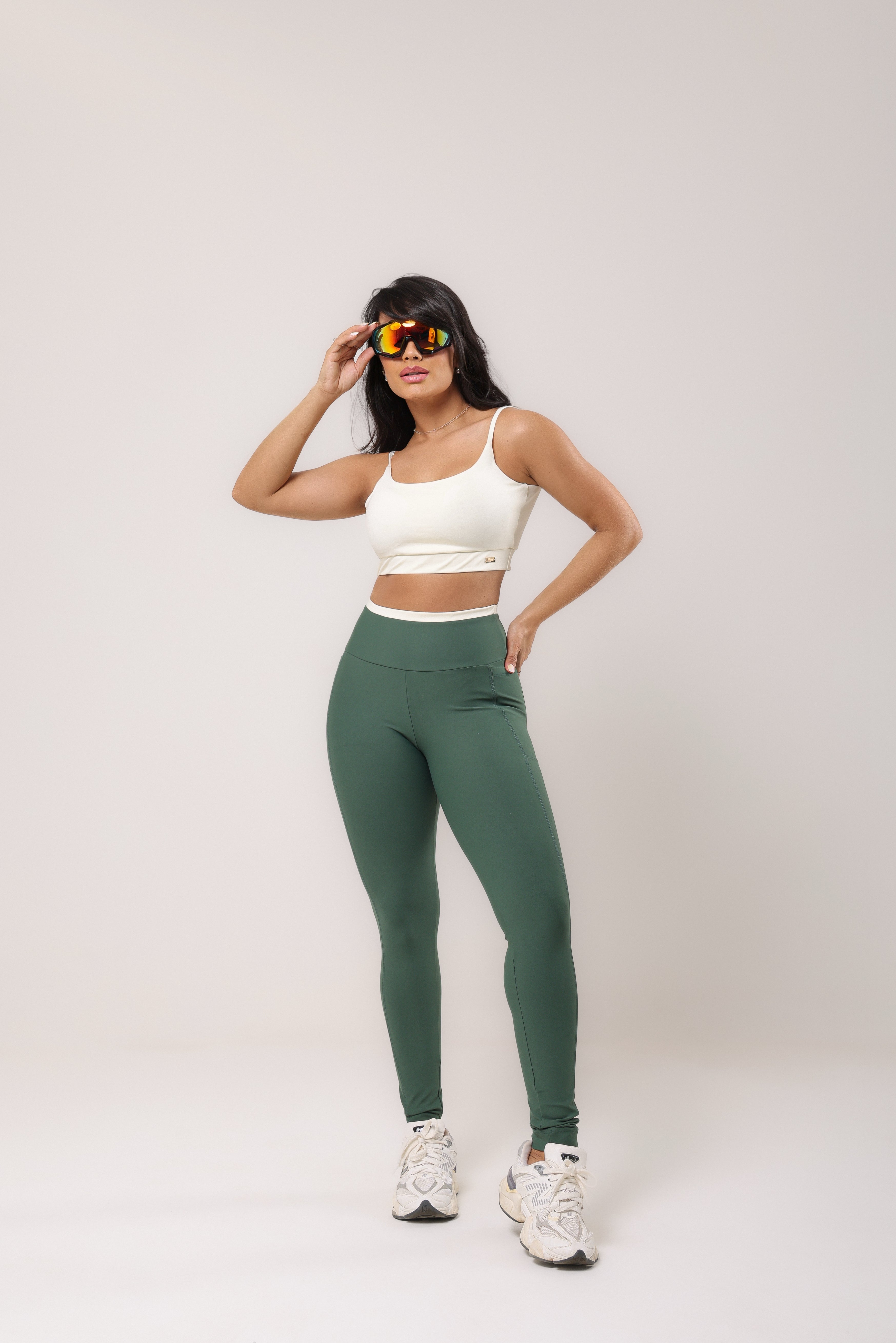SET LEGGINGS ACTIVE VERDE