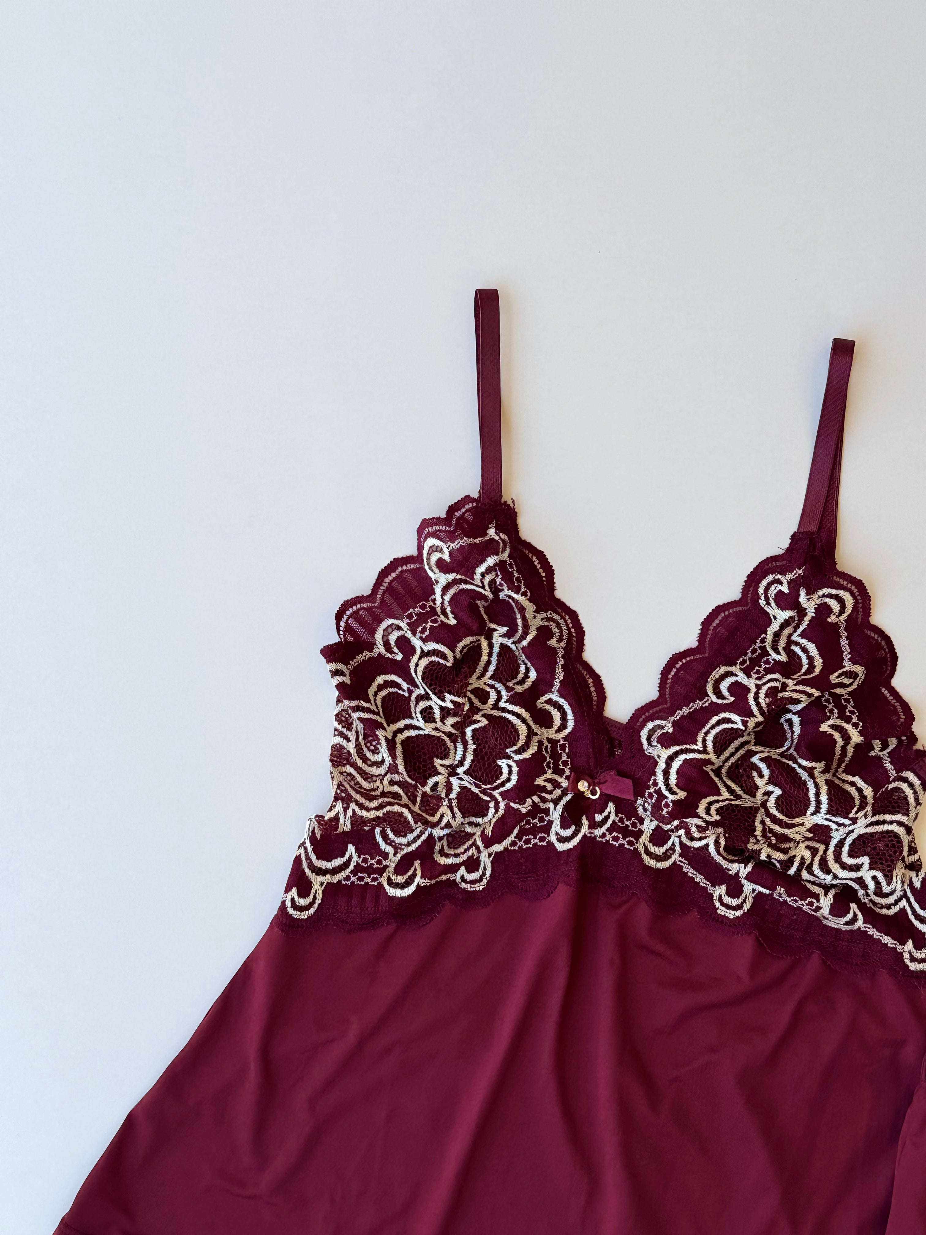 PIGIAMA HELOISE BORDEAUX