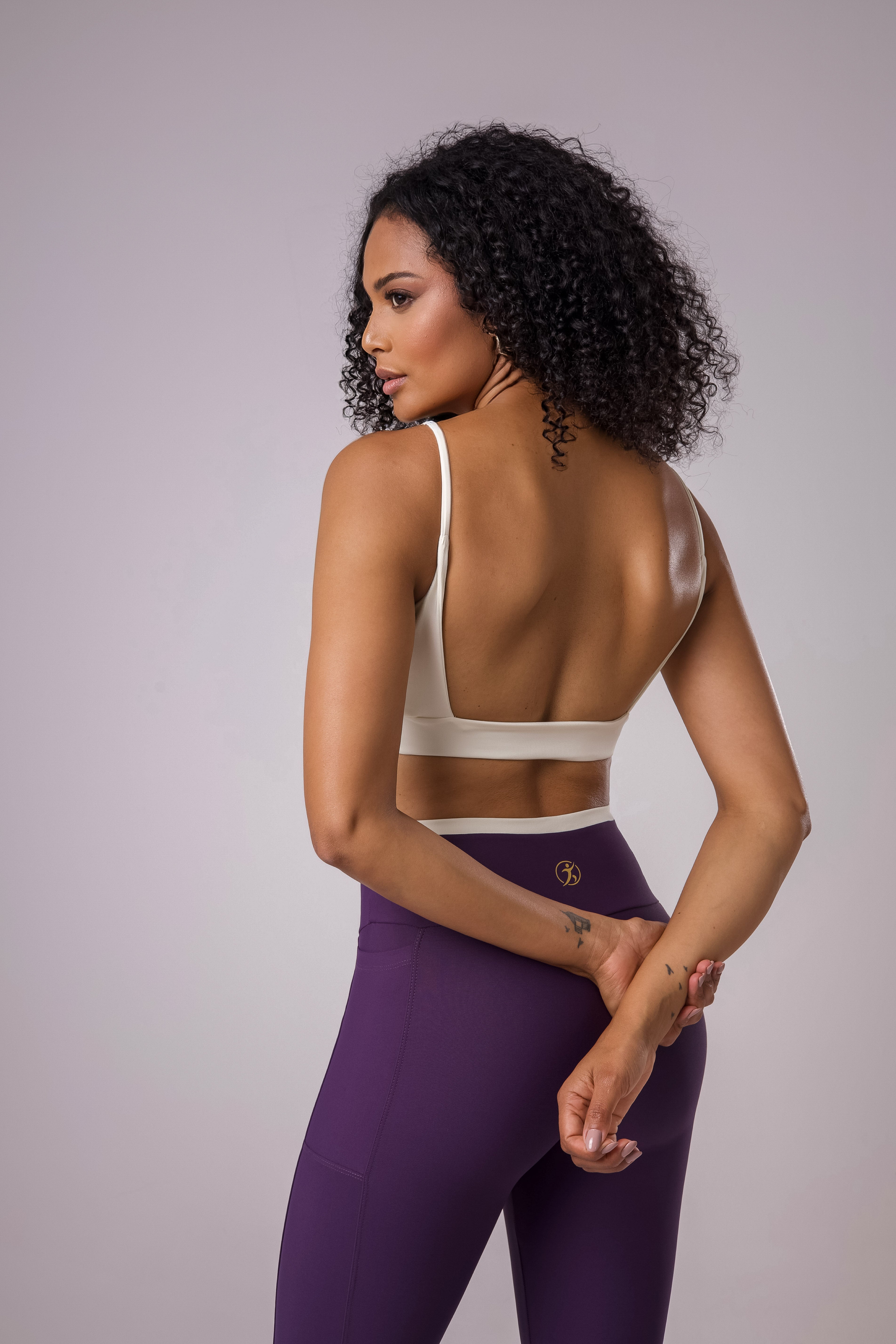 SET LEGGINGS ACTIVE VIOLA