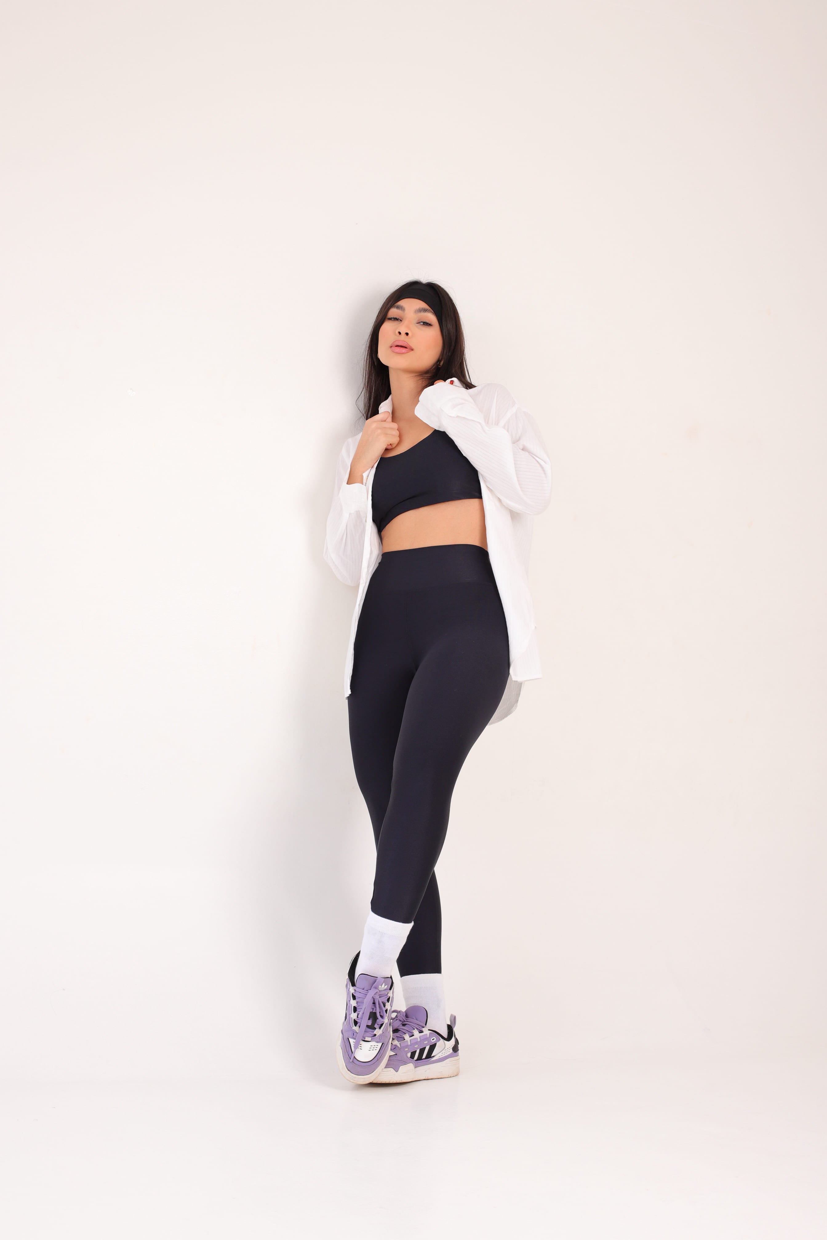 SET LEGGINS VITA NERO