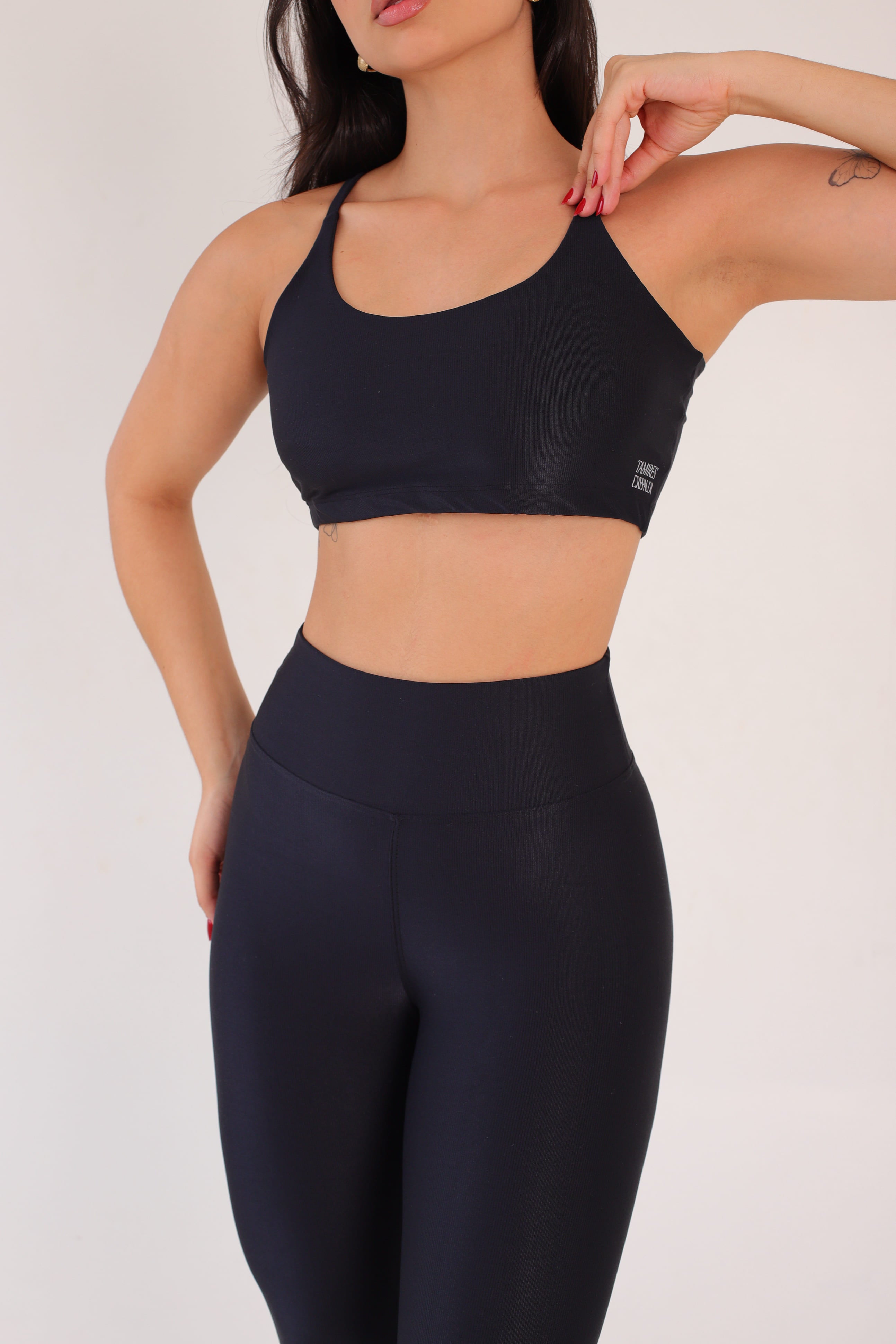 SET LEGGINS VITA NERO