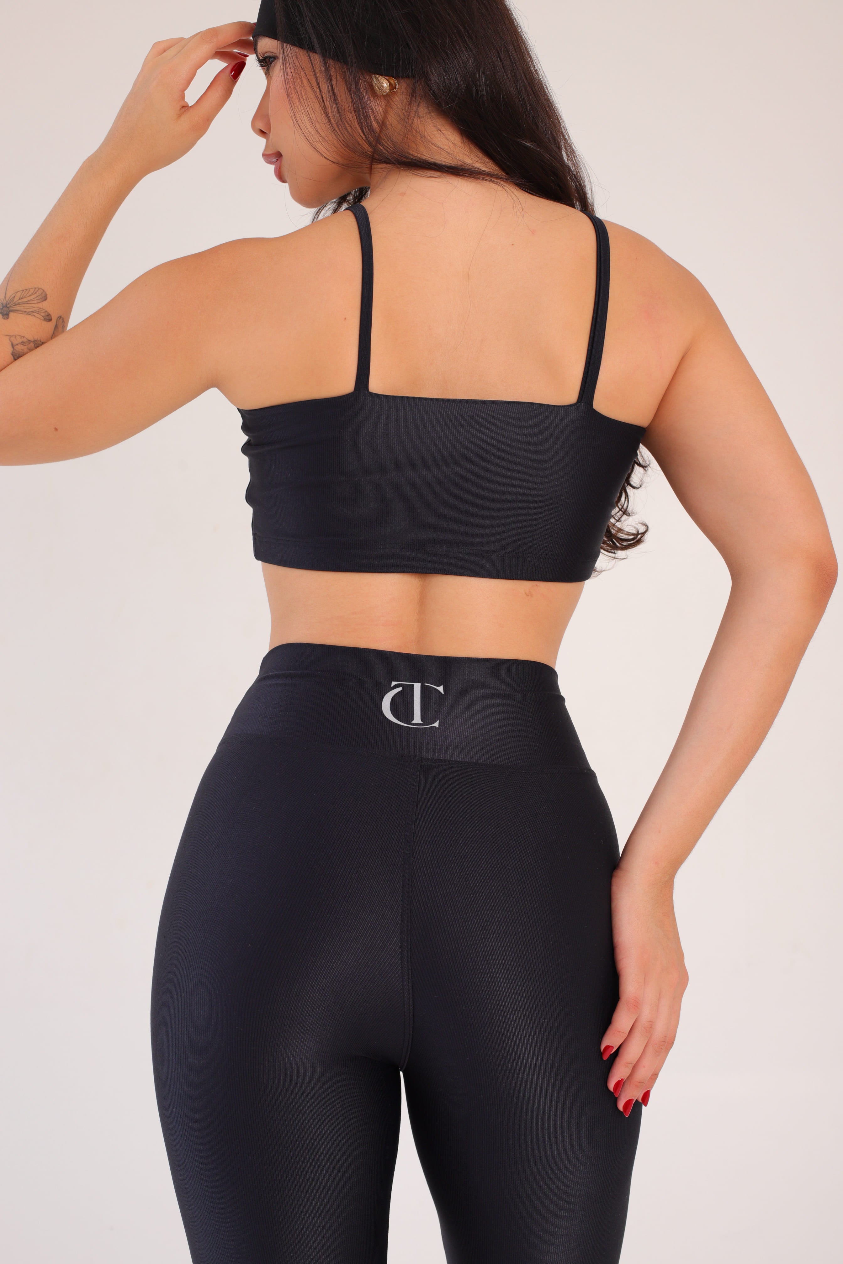 SET LEGGINS VITA NERO