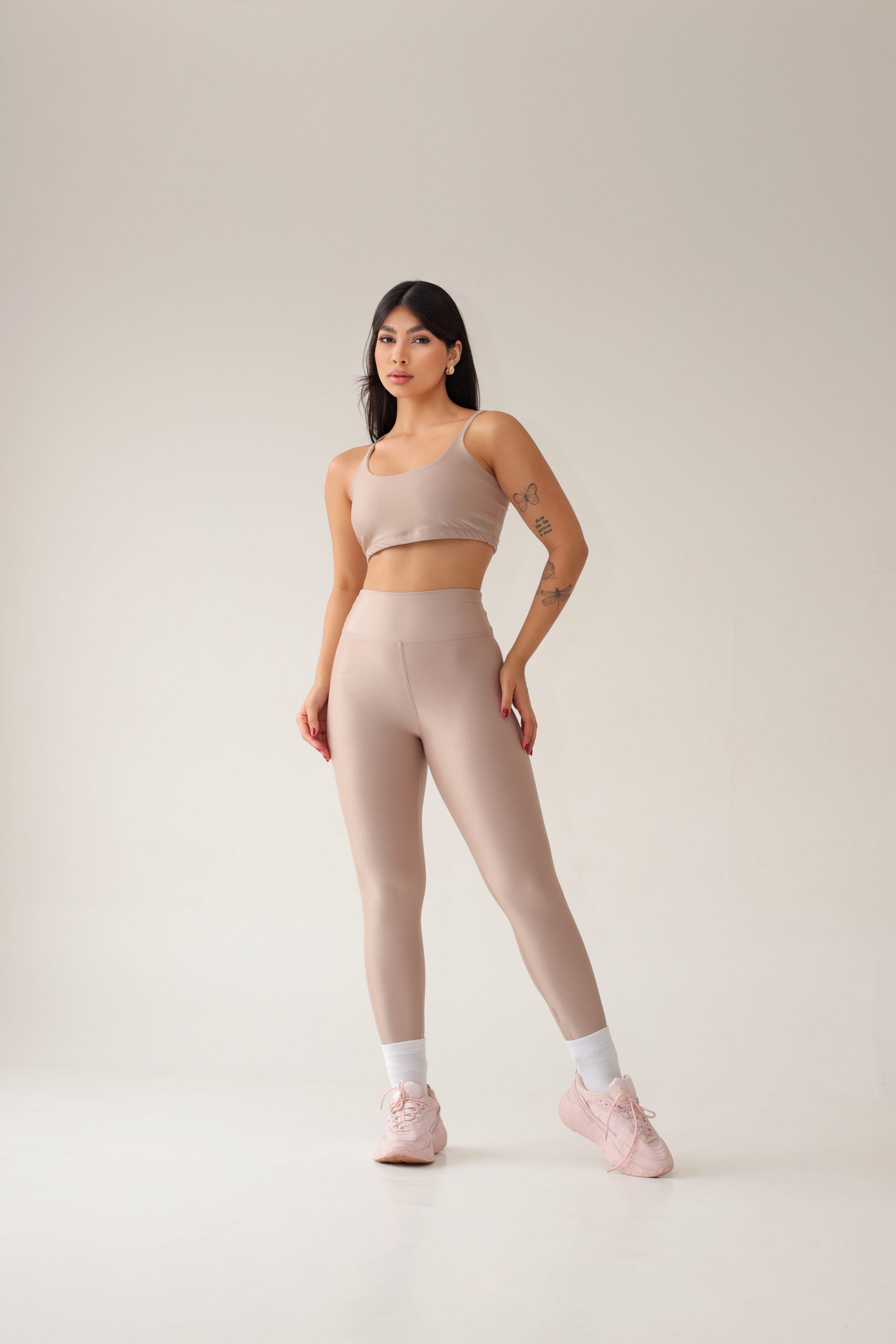 SET LEGGINS VITA BEIGE