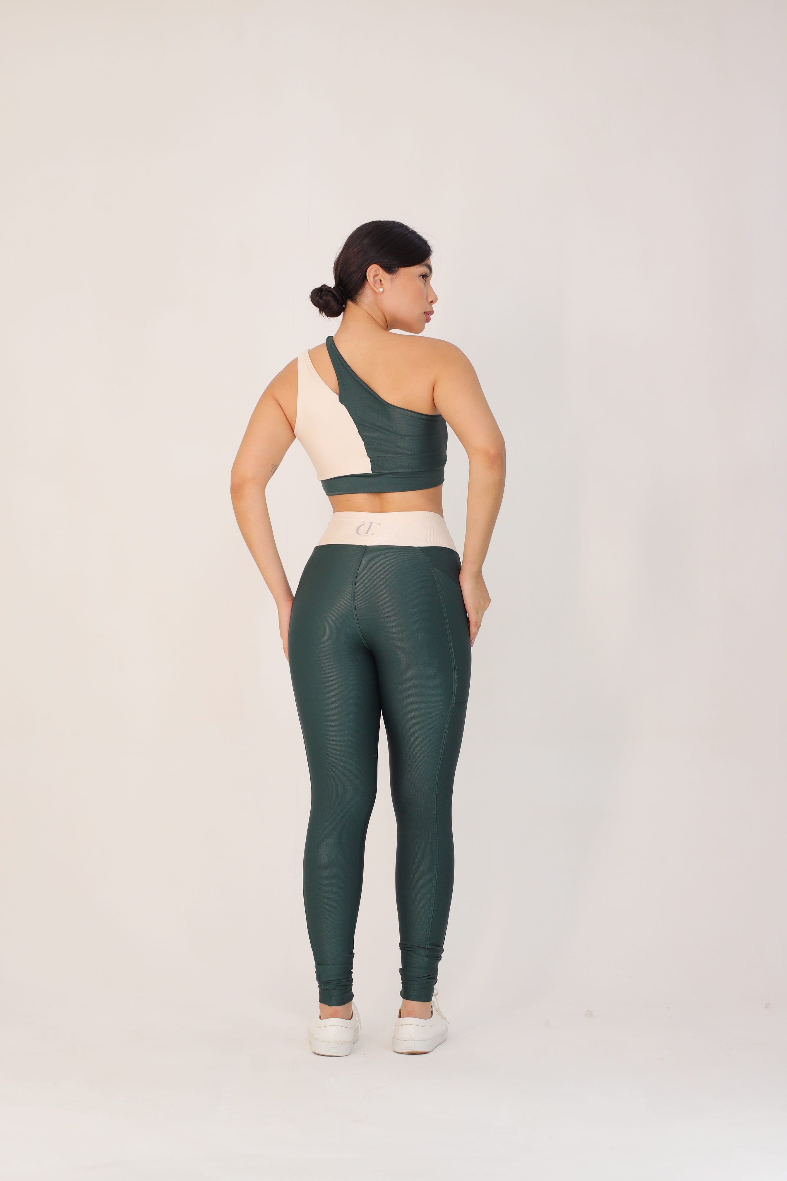 SET LEGGINS ARIA VERDE