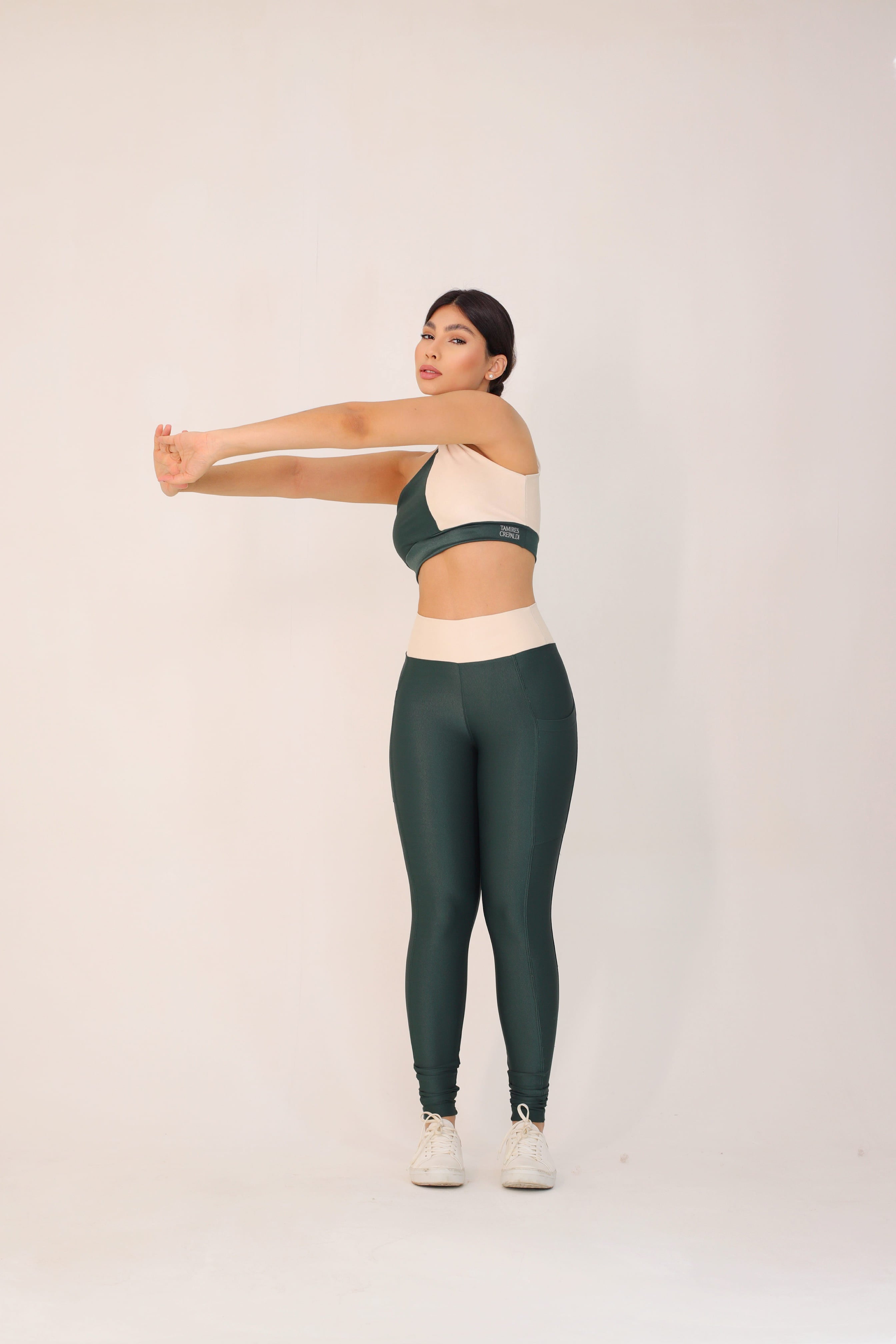 SET LEGGINS ARIA VERDE