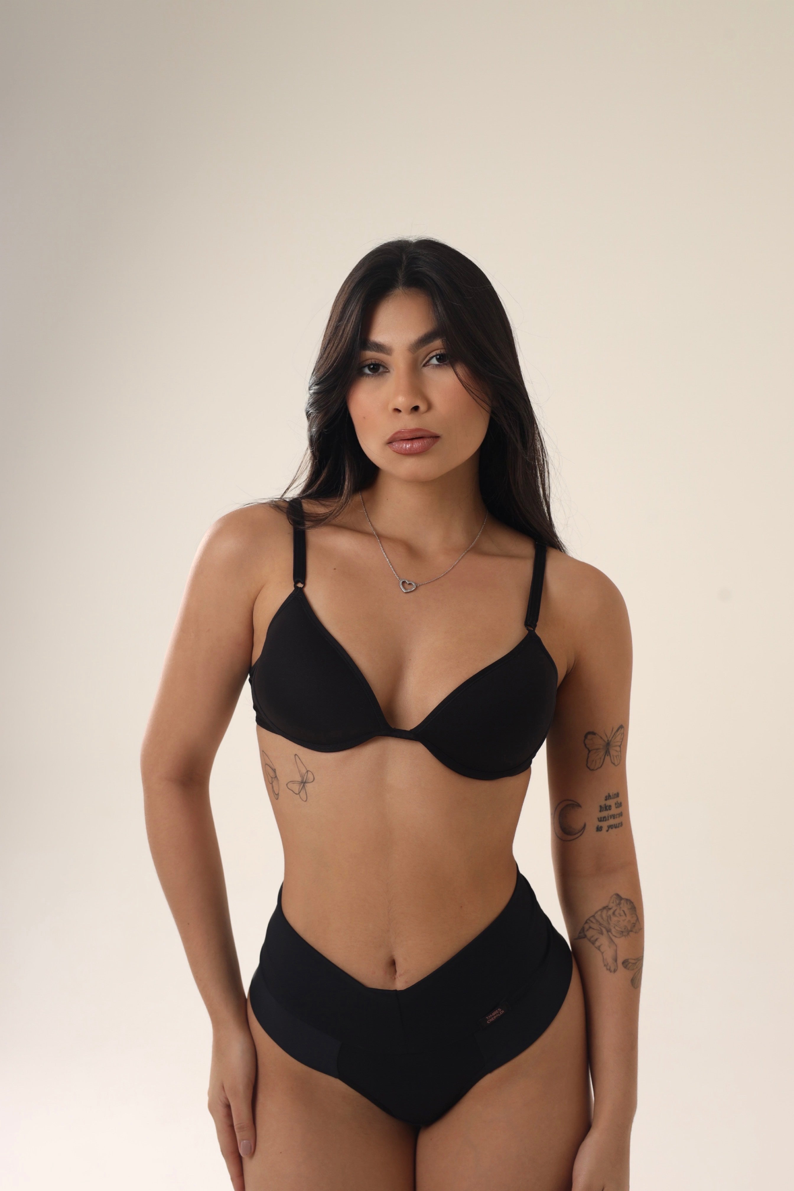 SET ANGELICA NERE - 3 PEZZI