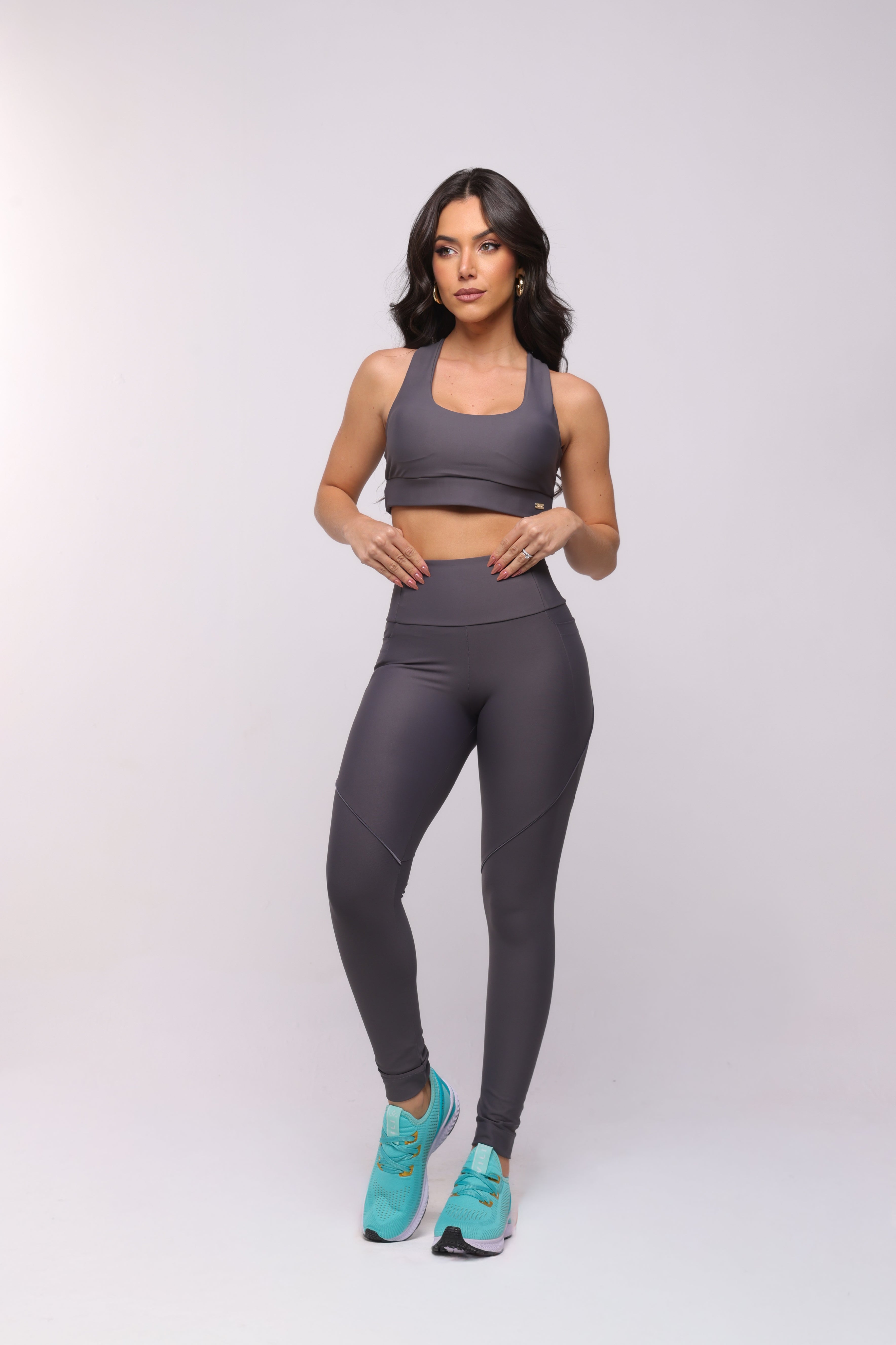 SET LEGGINGS GRAPHITE MOTION
