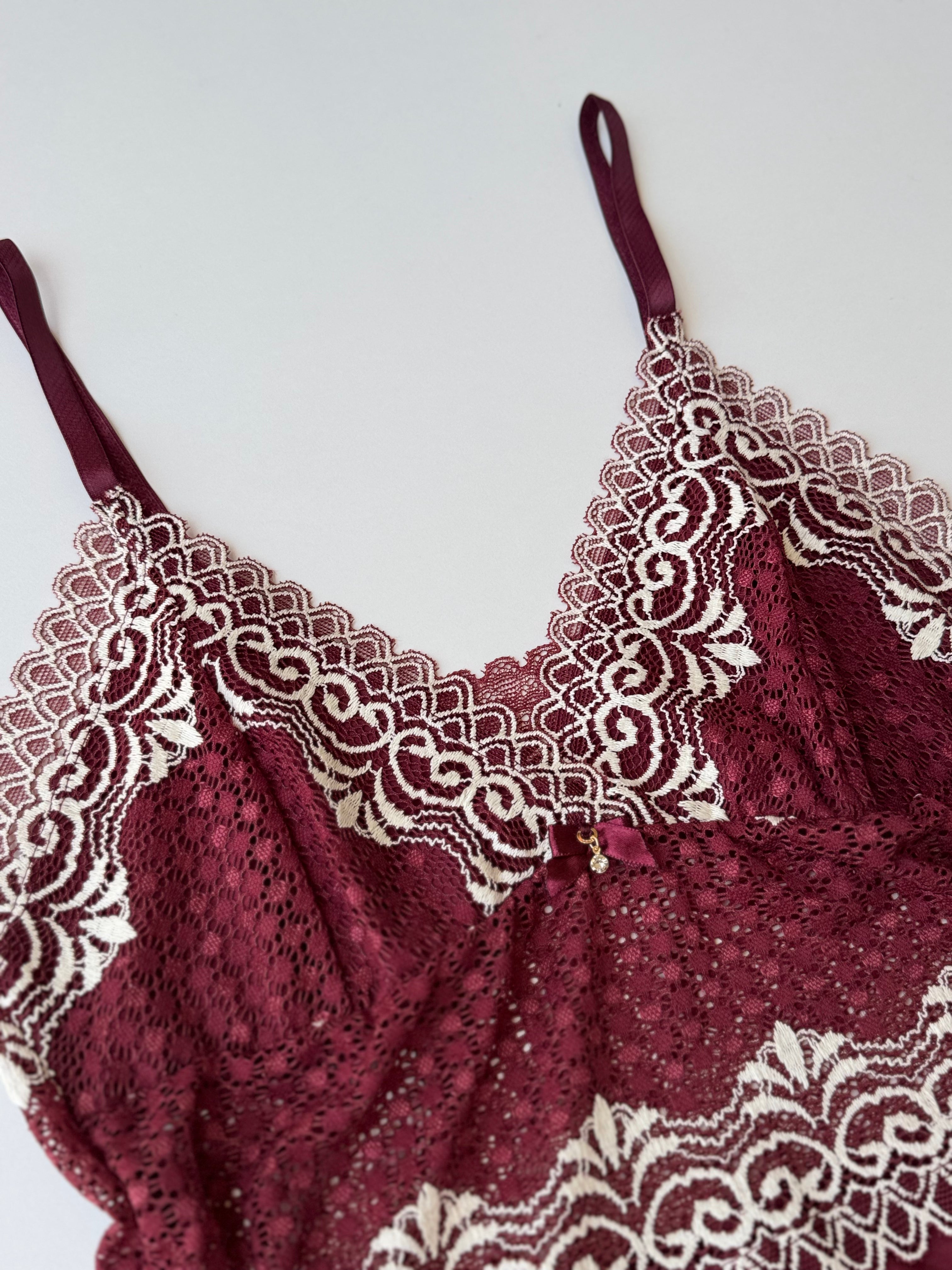 PIGIAMA JAMILA BORDEAUX