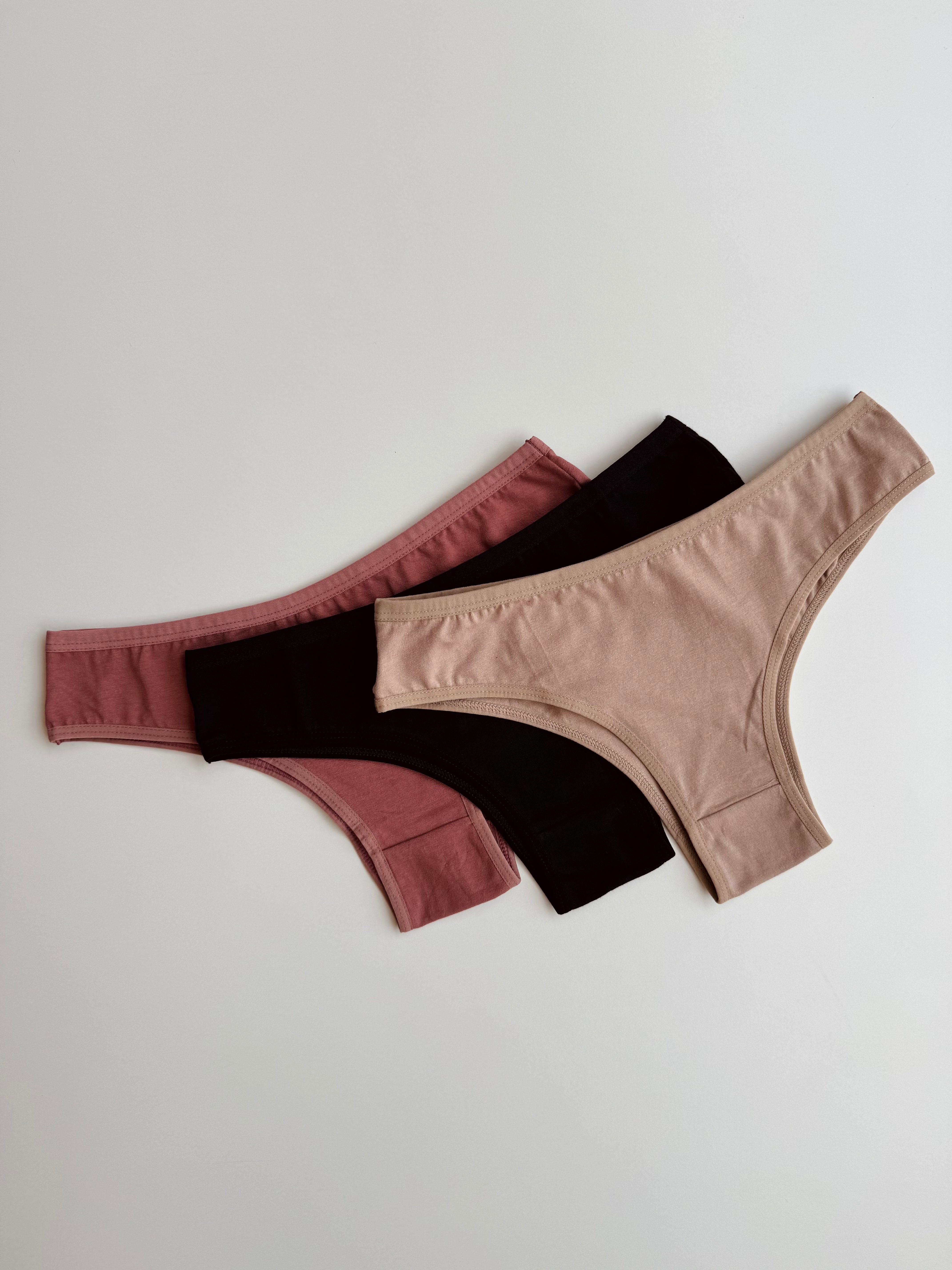 SET BASIC IN COTONE - 3 PEZZI