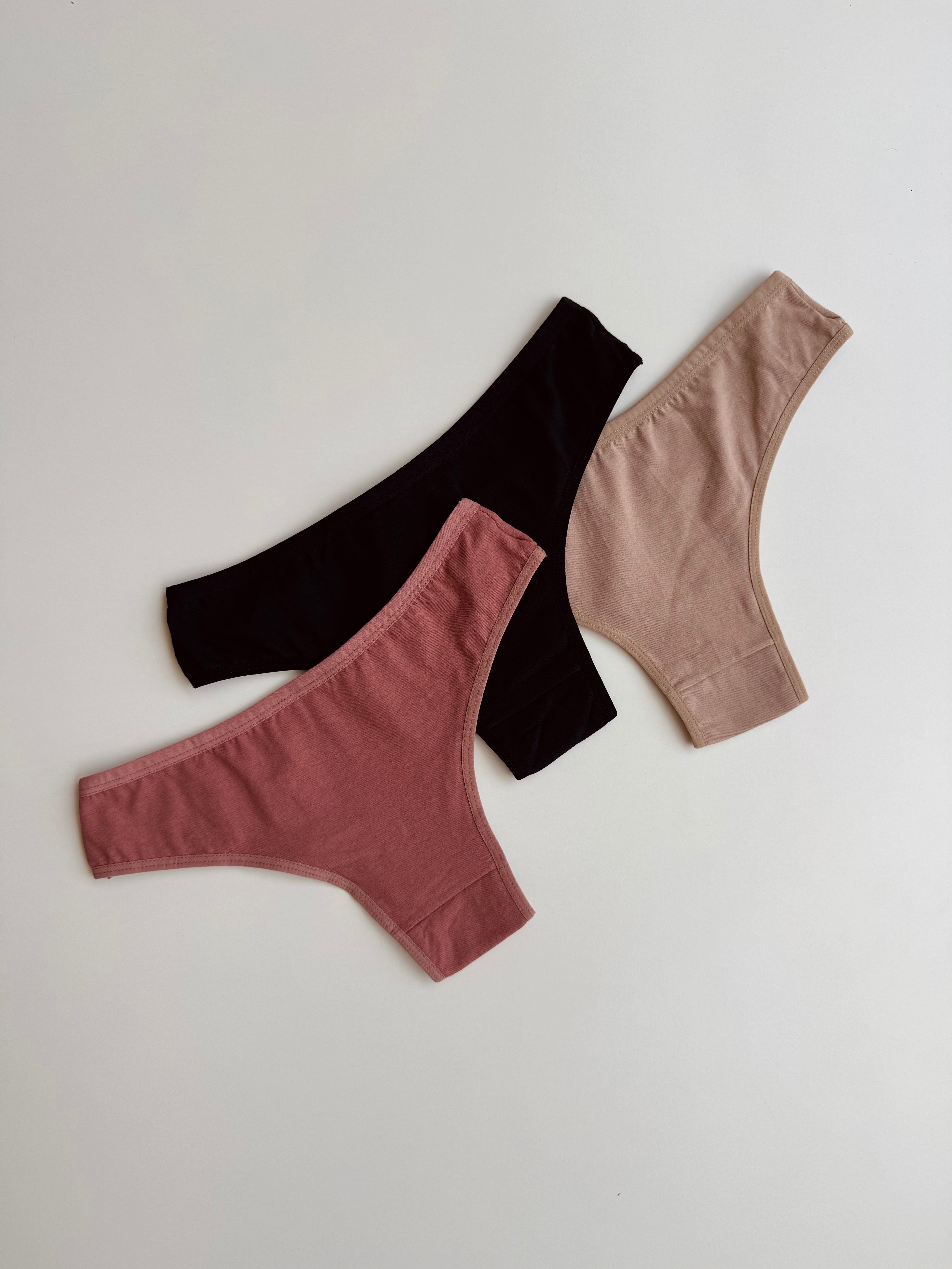 SET BASIC IN COTONE - 3 PEZZI