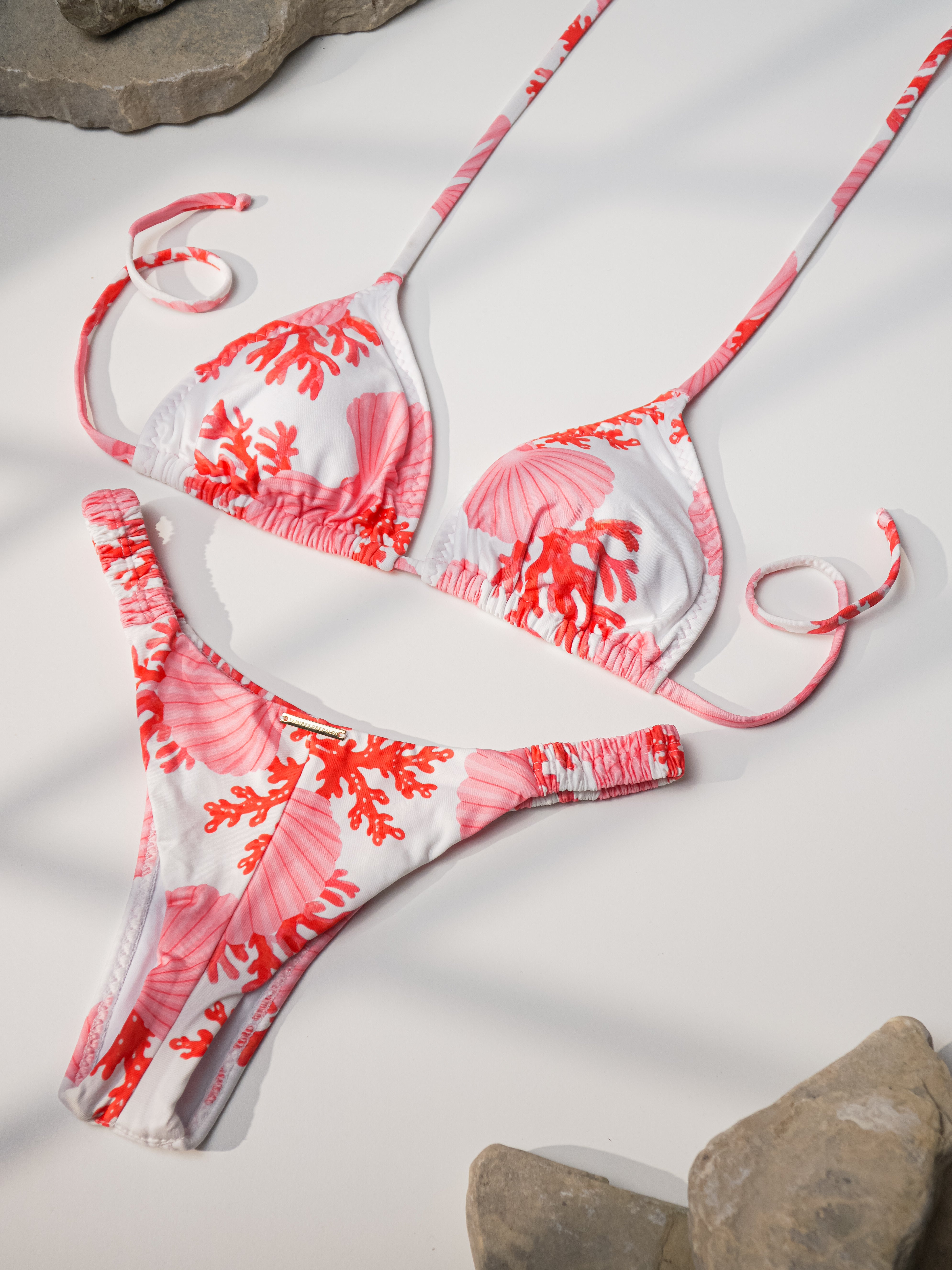 BIKINI CLEO BIANCO-ROSSO