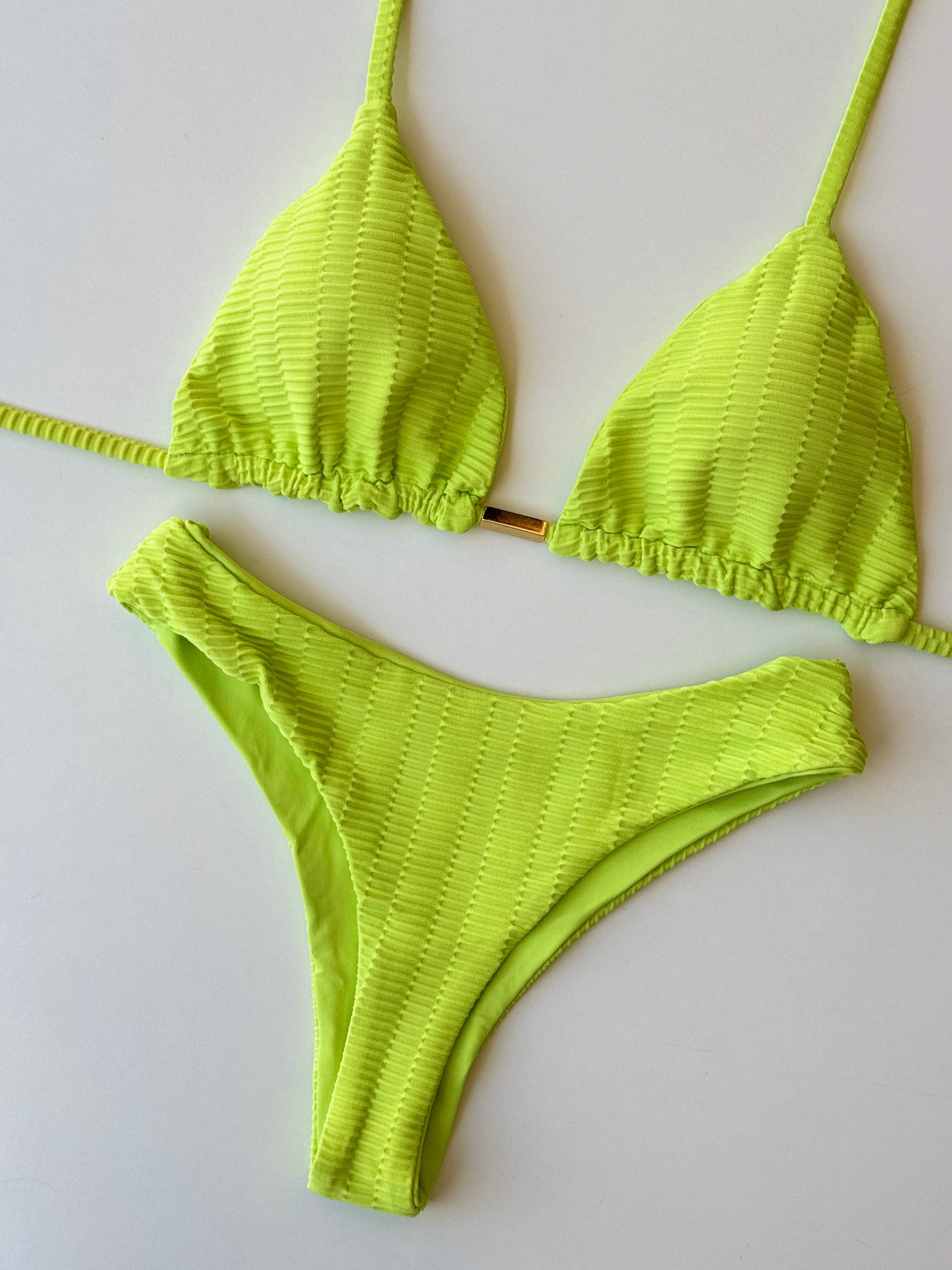 BIKINI VERDE FLUO