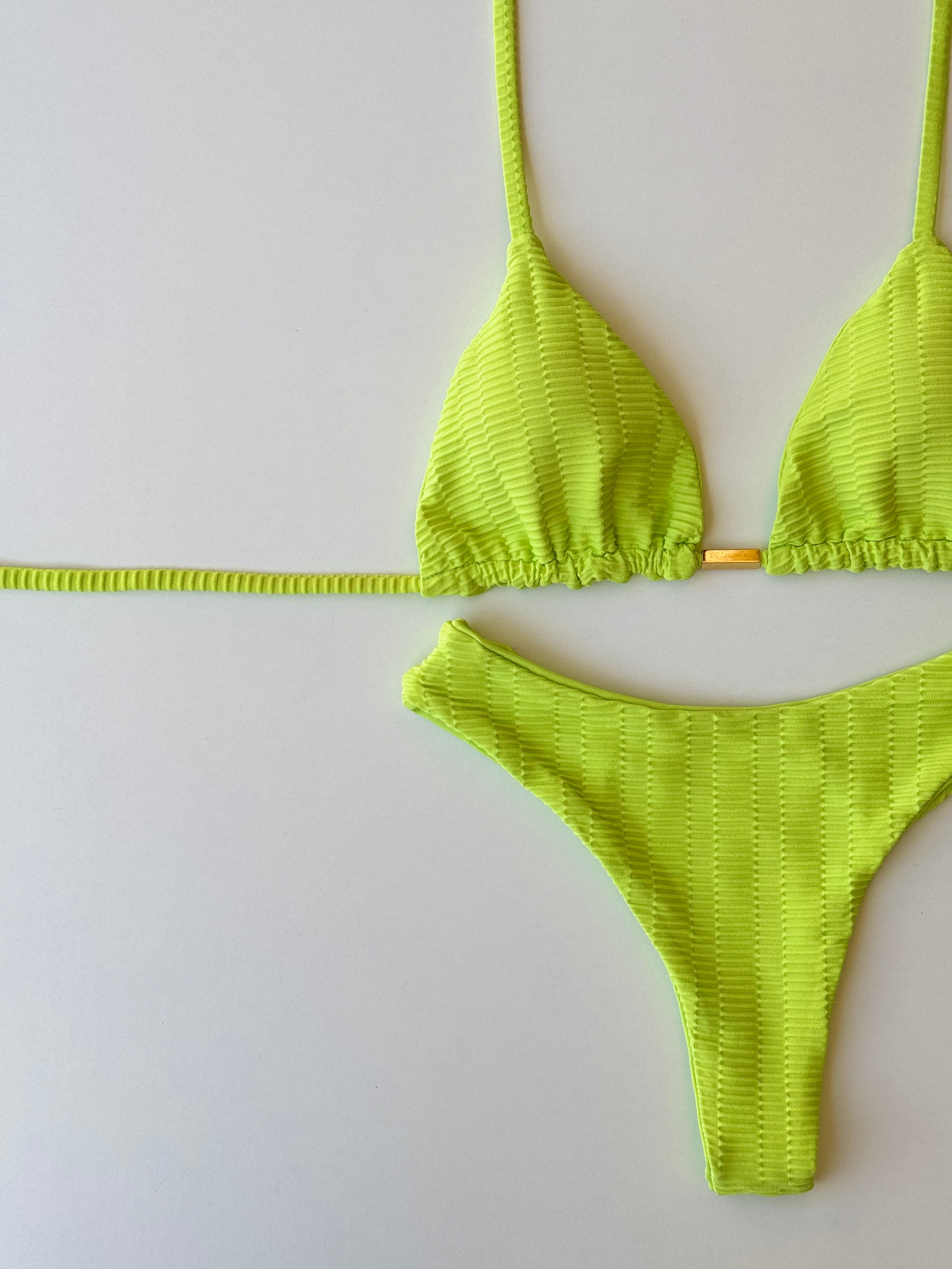 BIKINI VERDE FLUO