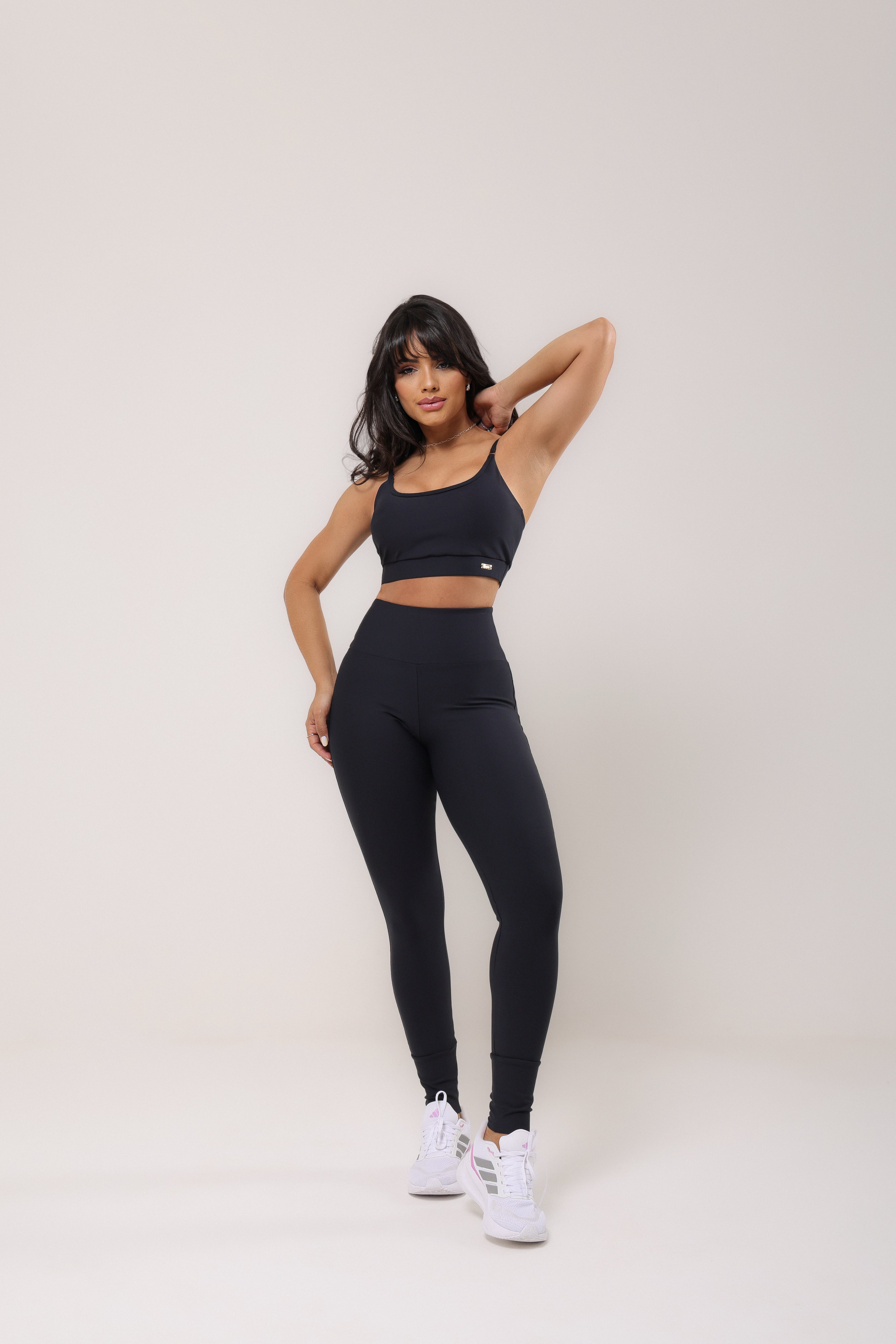 SET LEGGINGS ESSENTIAL NERO