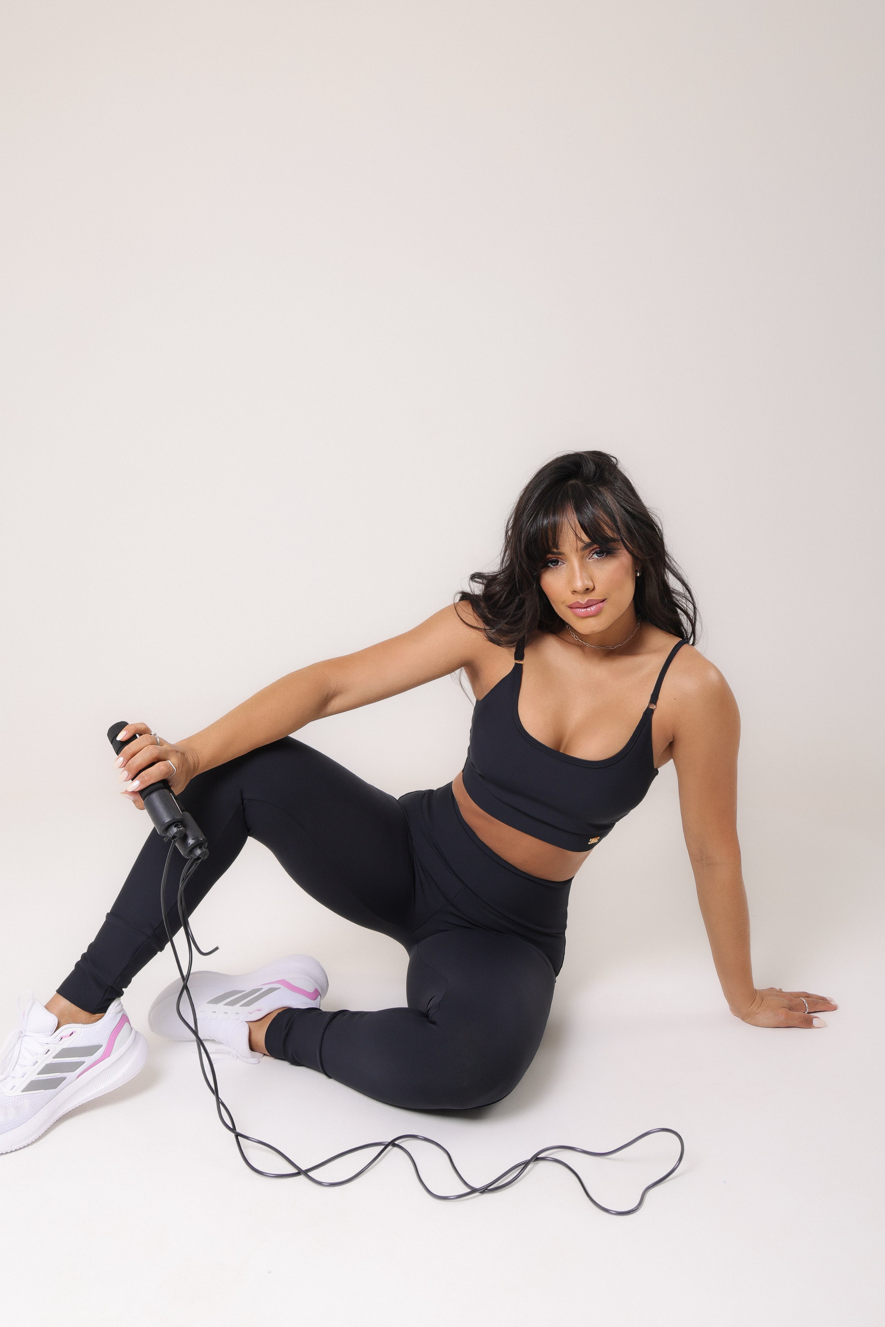 SET LEGGINGS ESSENTIAL NERO
