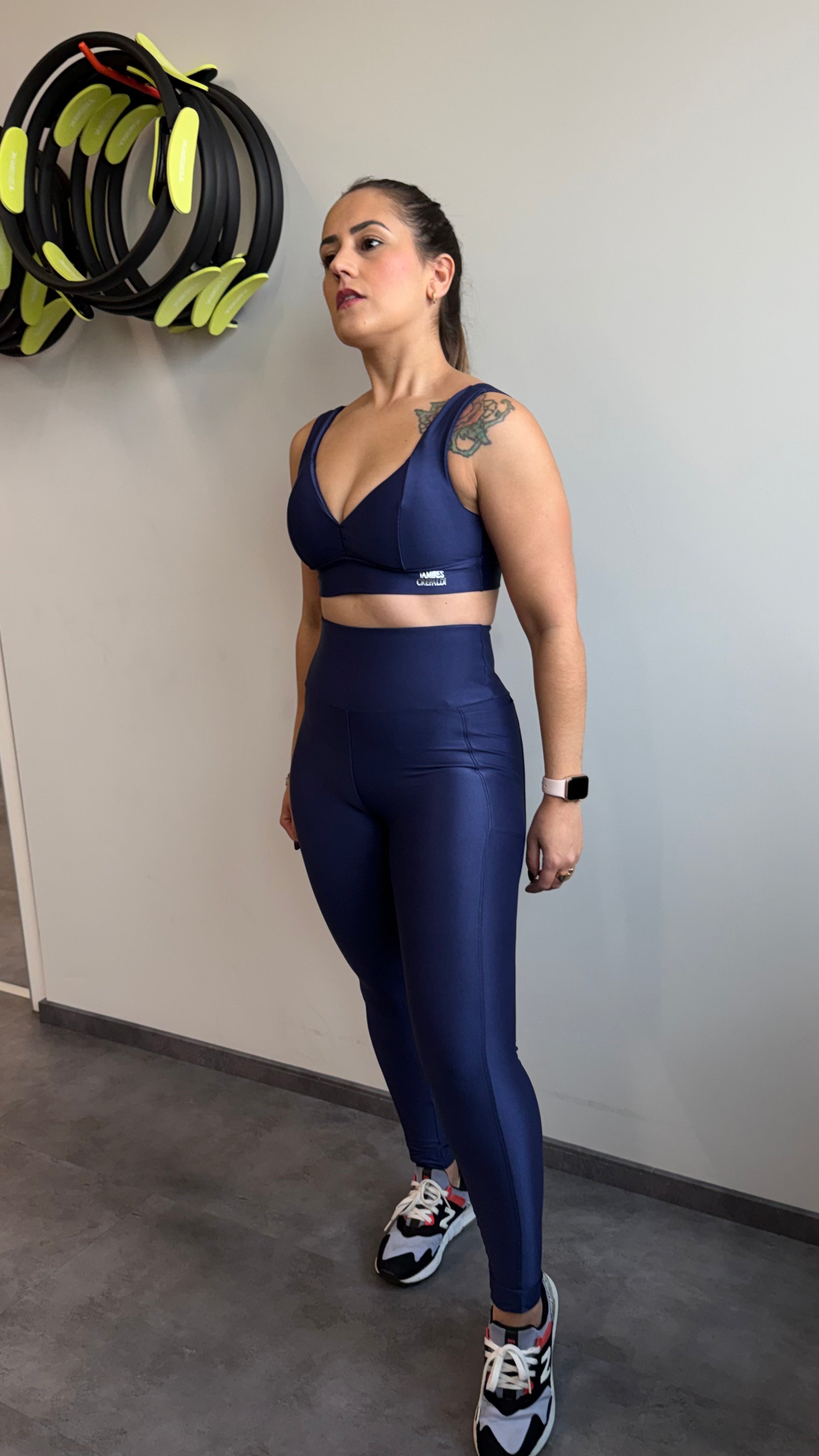 SET LEGGINGS ELEVEN BLU