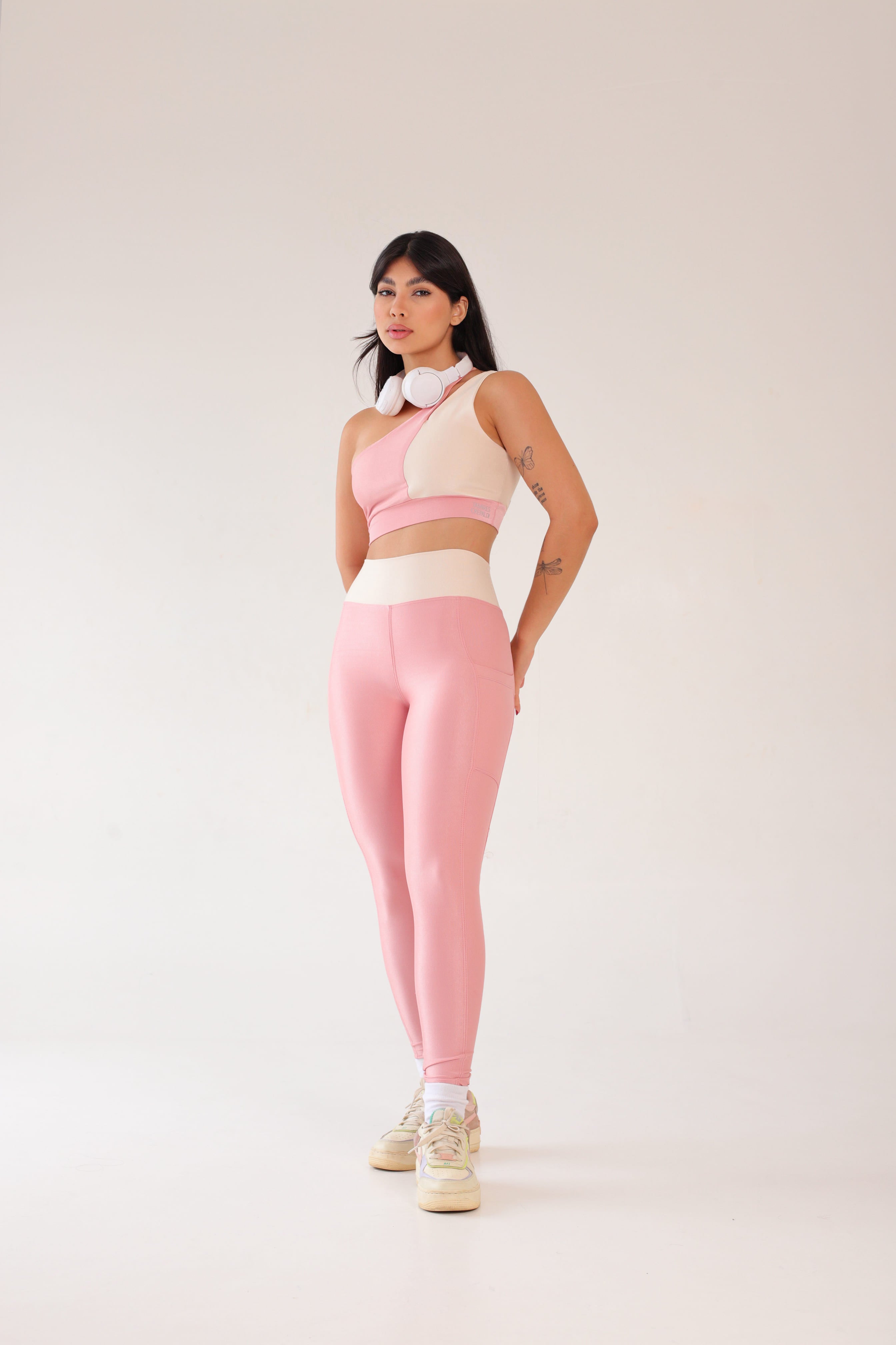 SET LEGGINS ARIA ROSA