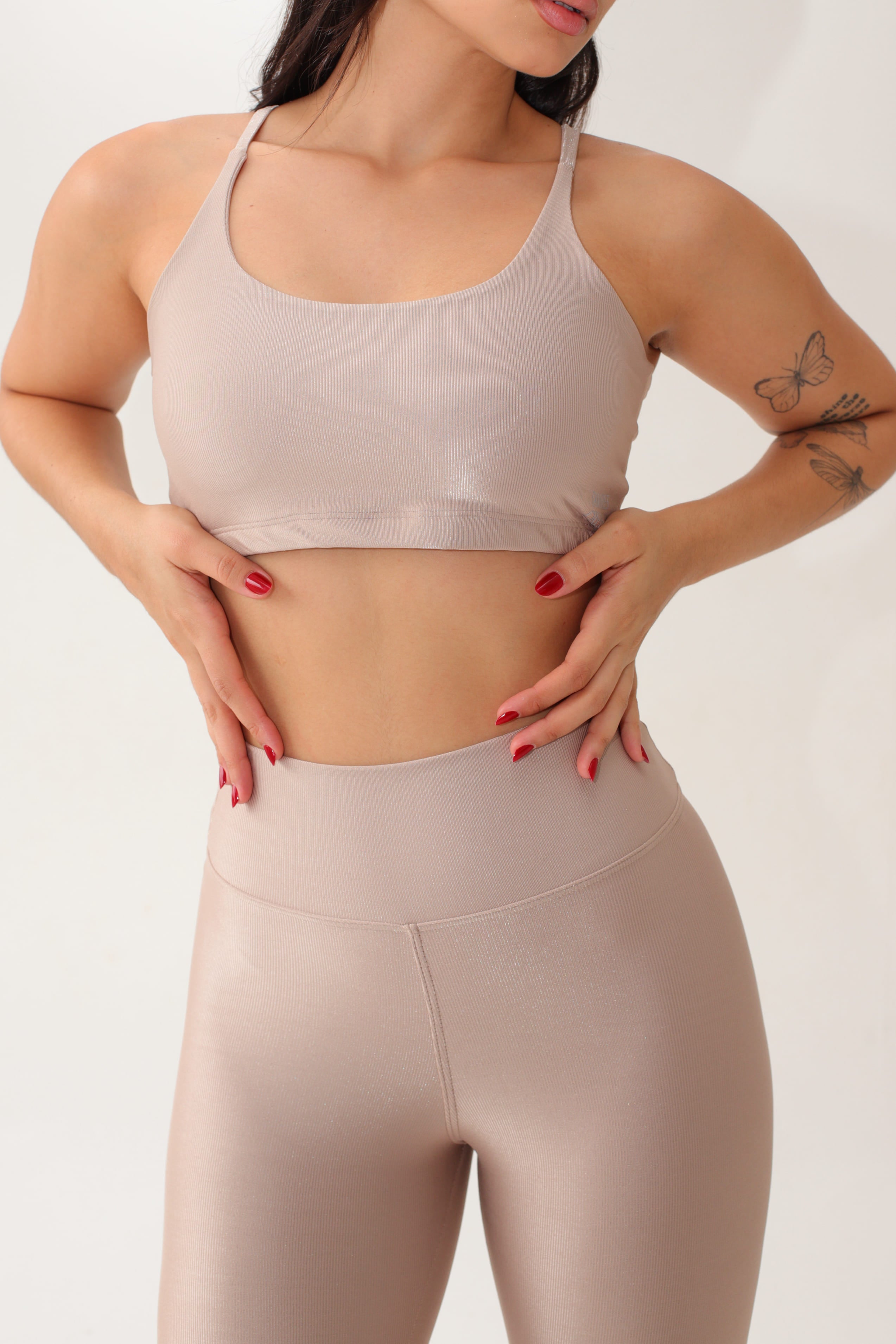 SET LEGGINS VITA BEIGE