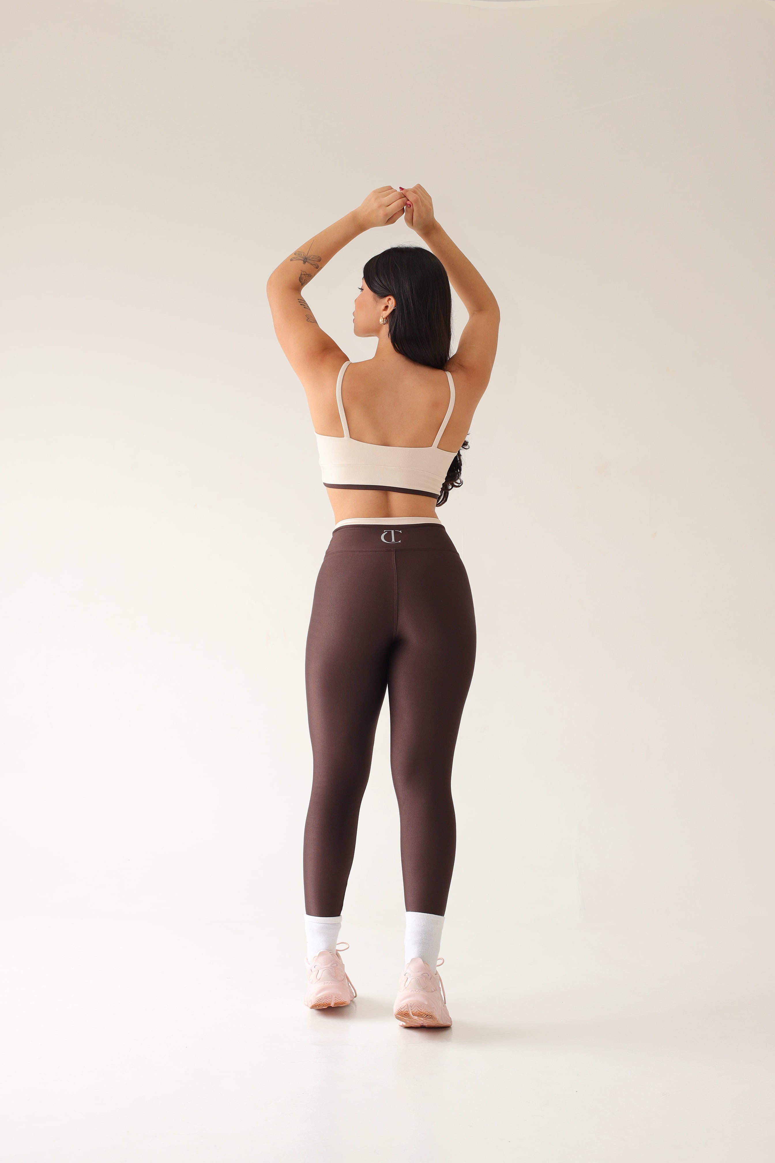 SET LEGGINS LUMIERI COFFEE