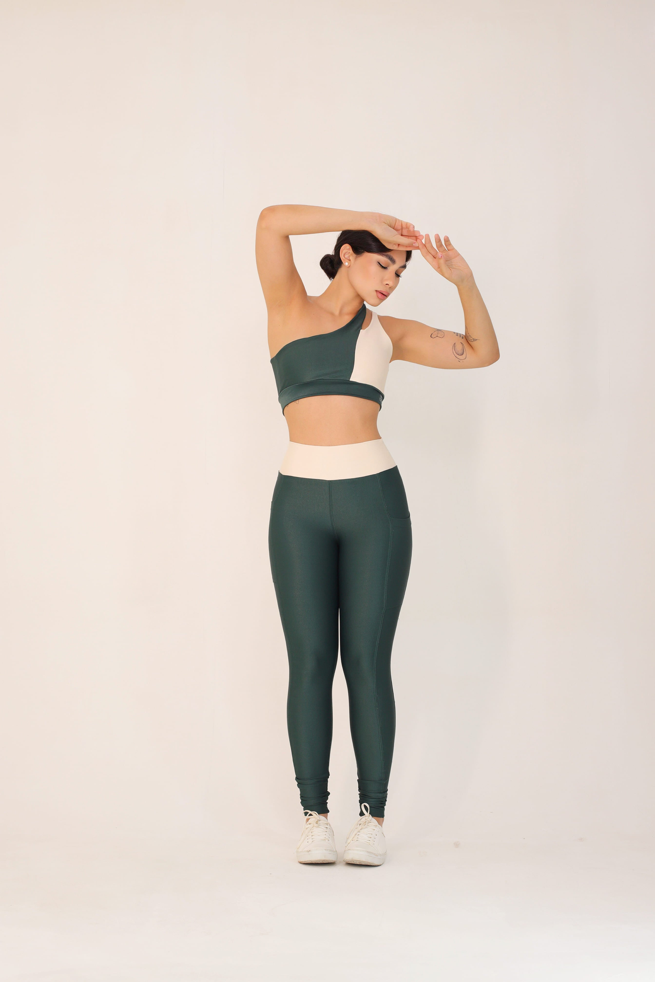 SET LEGGINS ARIA VERDE