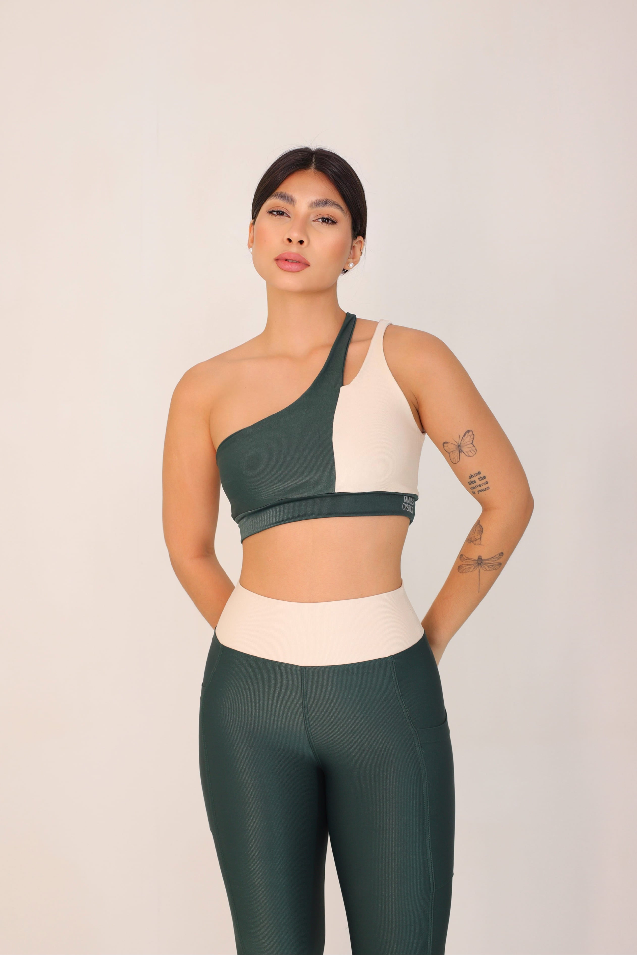 SET LEGGINS ARIA VERDE