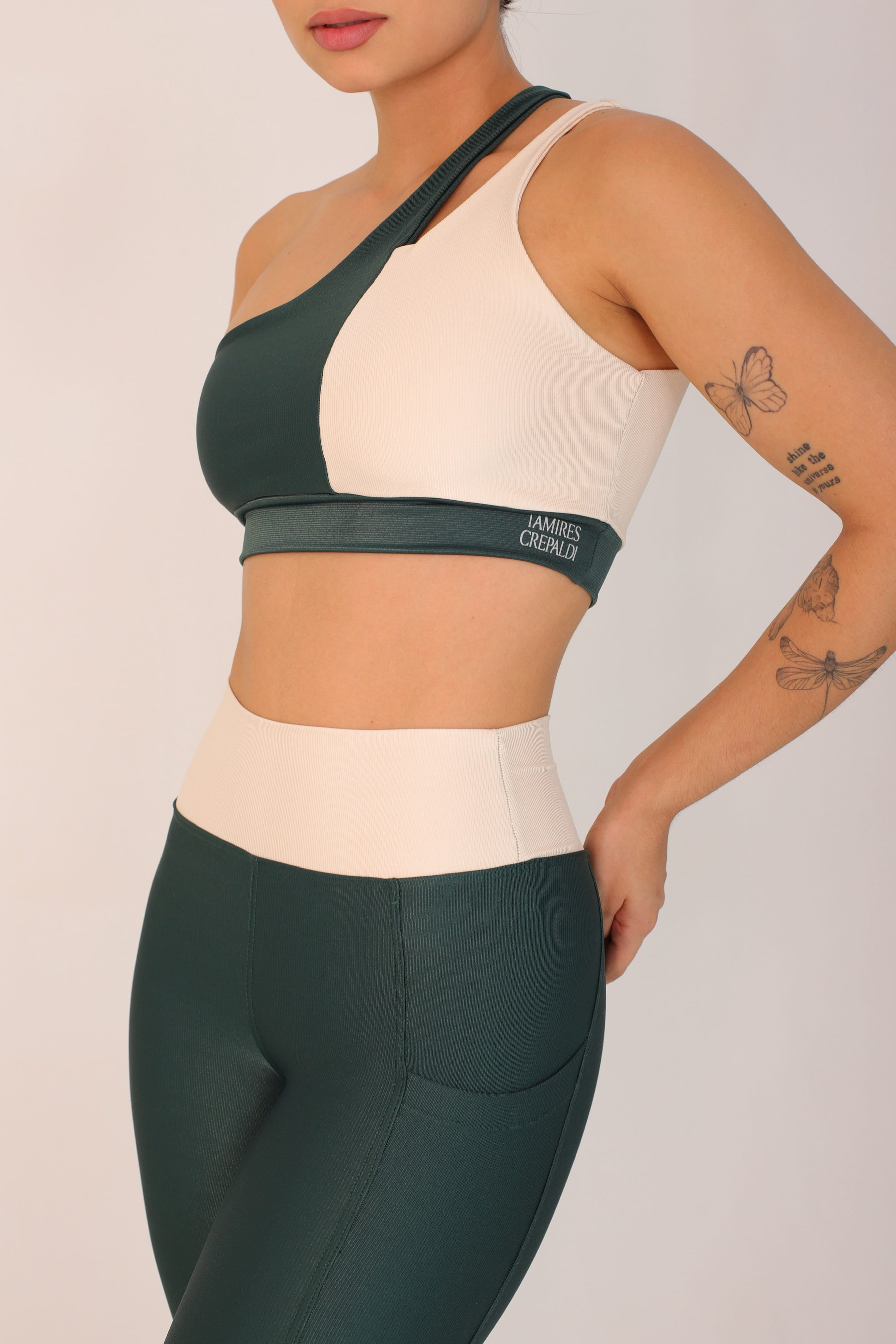 SET LEGGINS ARIA VERDE