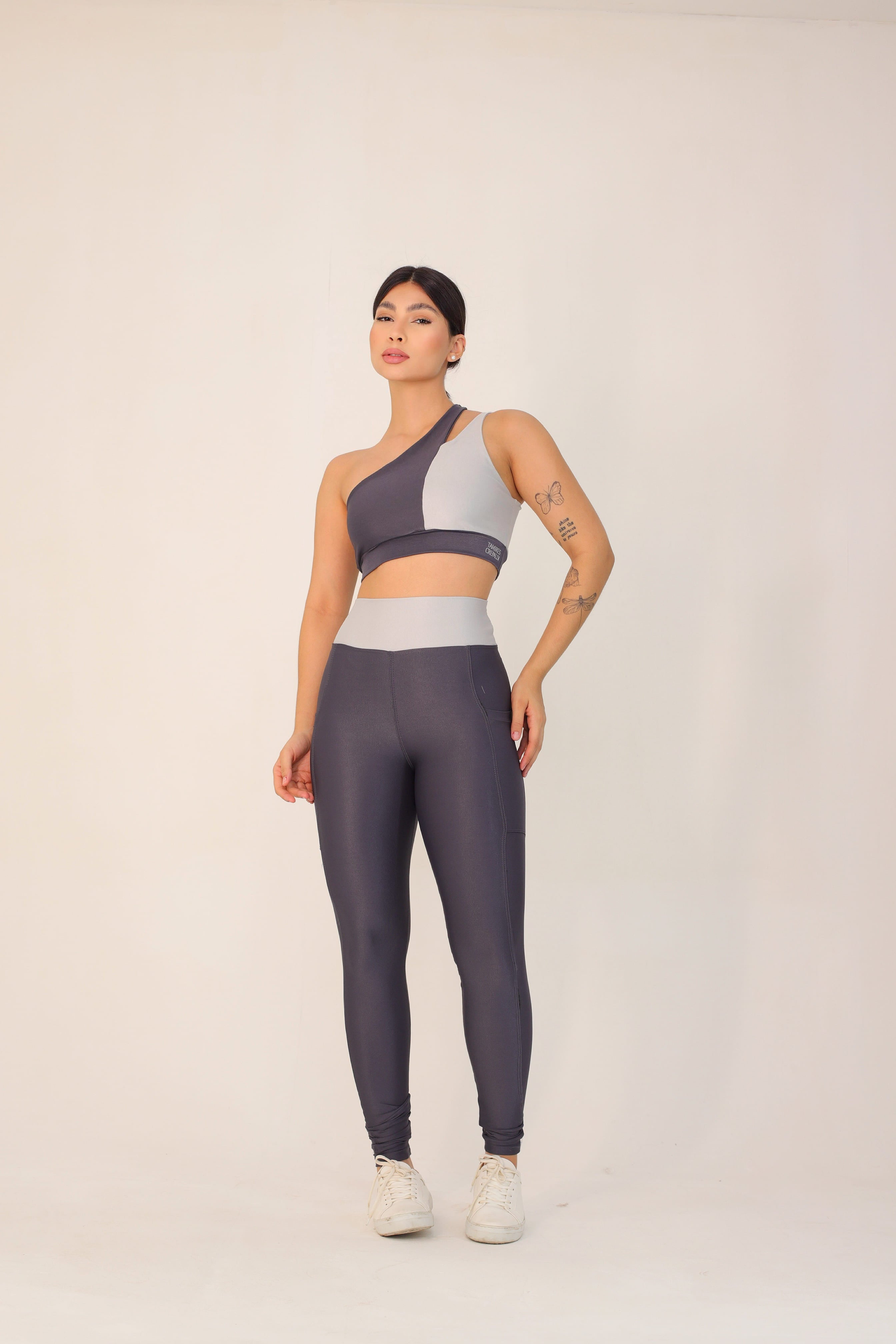 SET LEGGINS ARIA GRIGIO