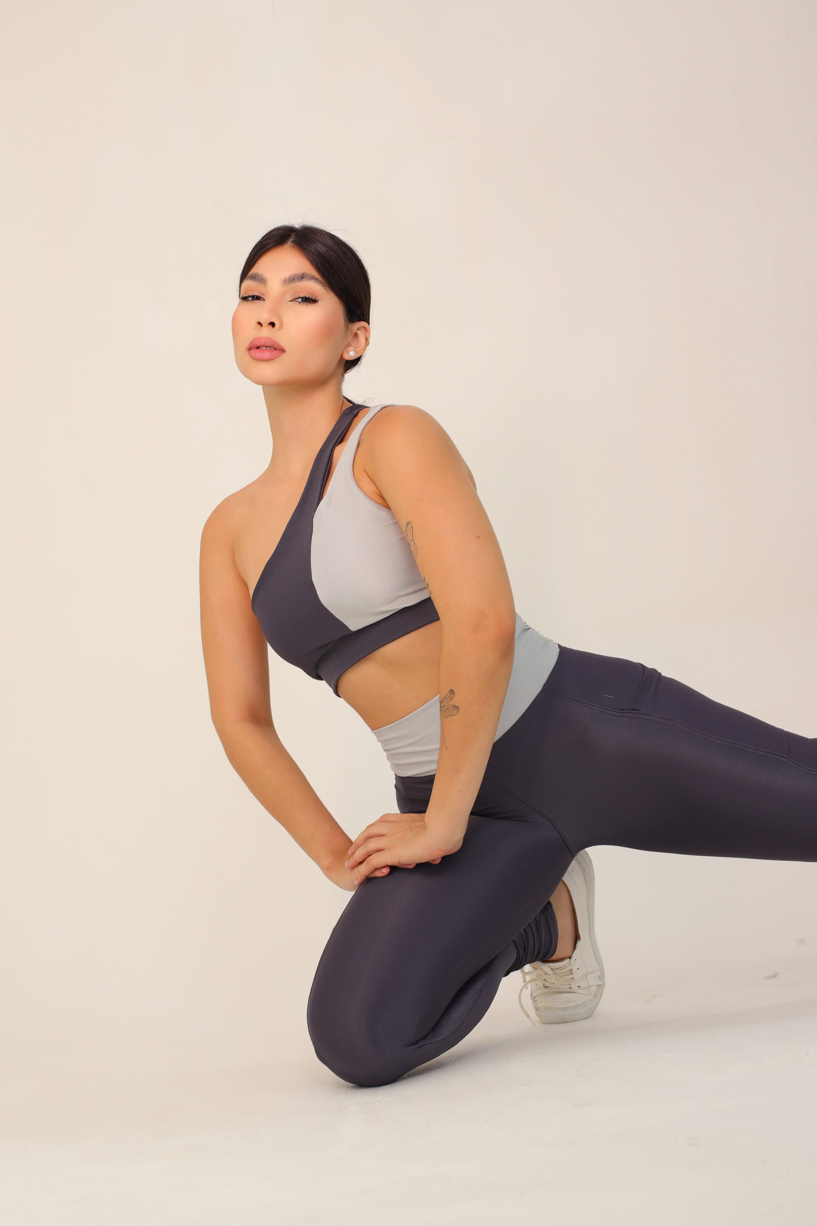 SET LEGGINS ARIA GRIGIO