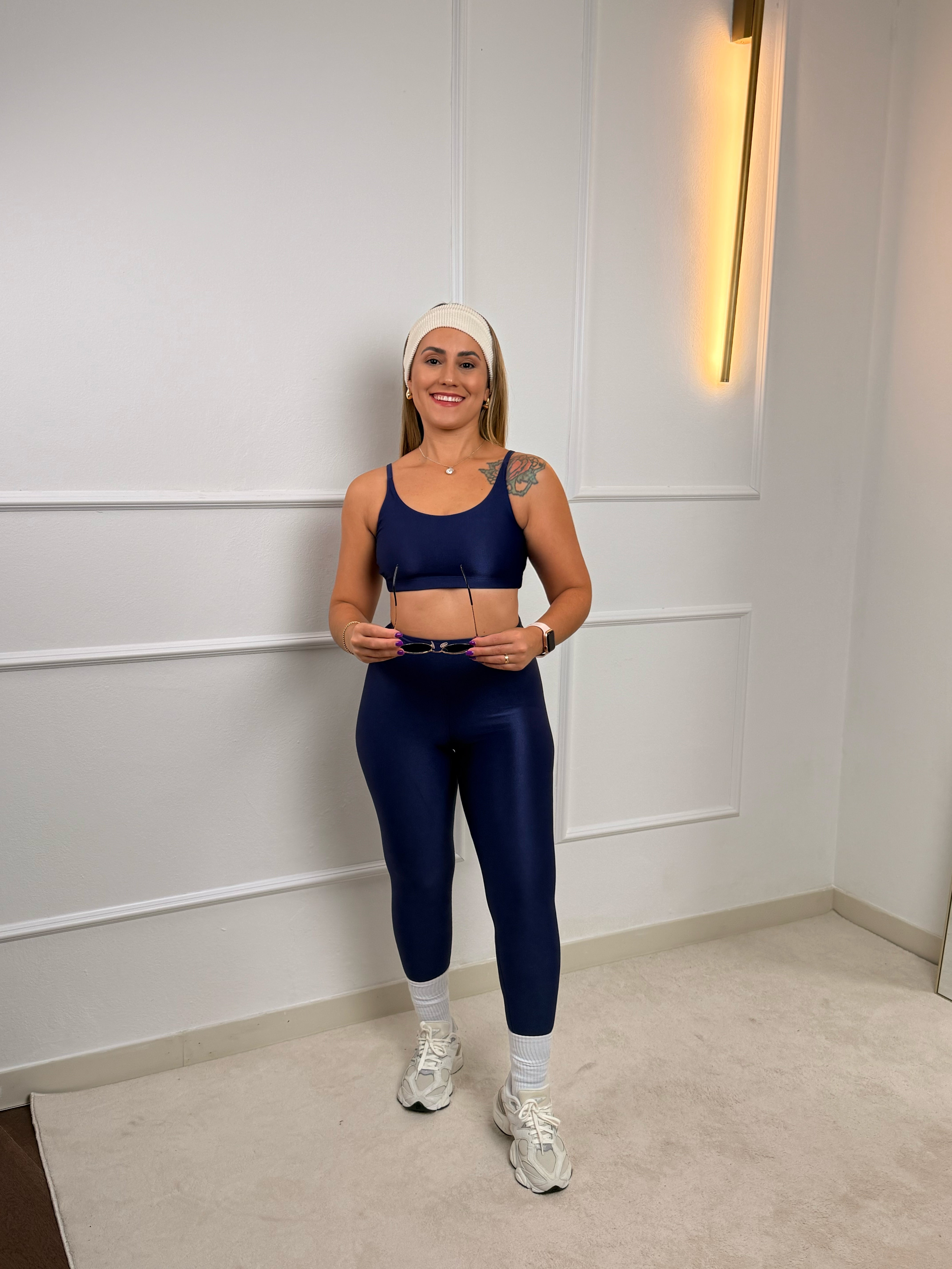 SET LEGGINGS VITA BLU