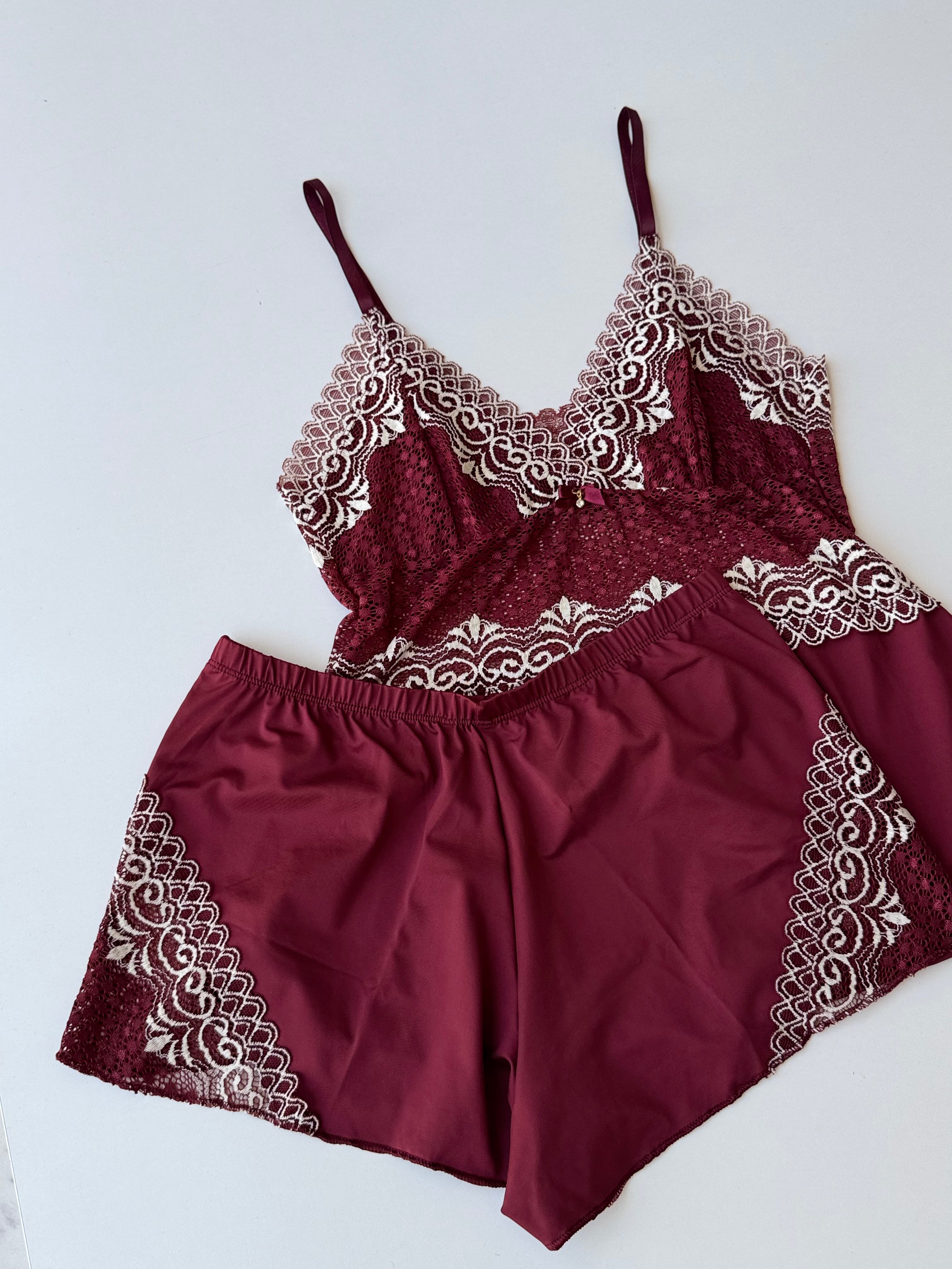 PIGIAMA JAMILA BORDEAUX