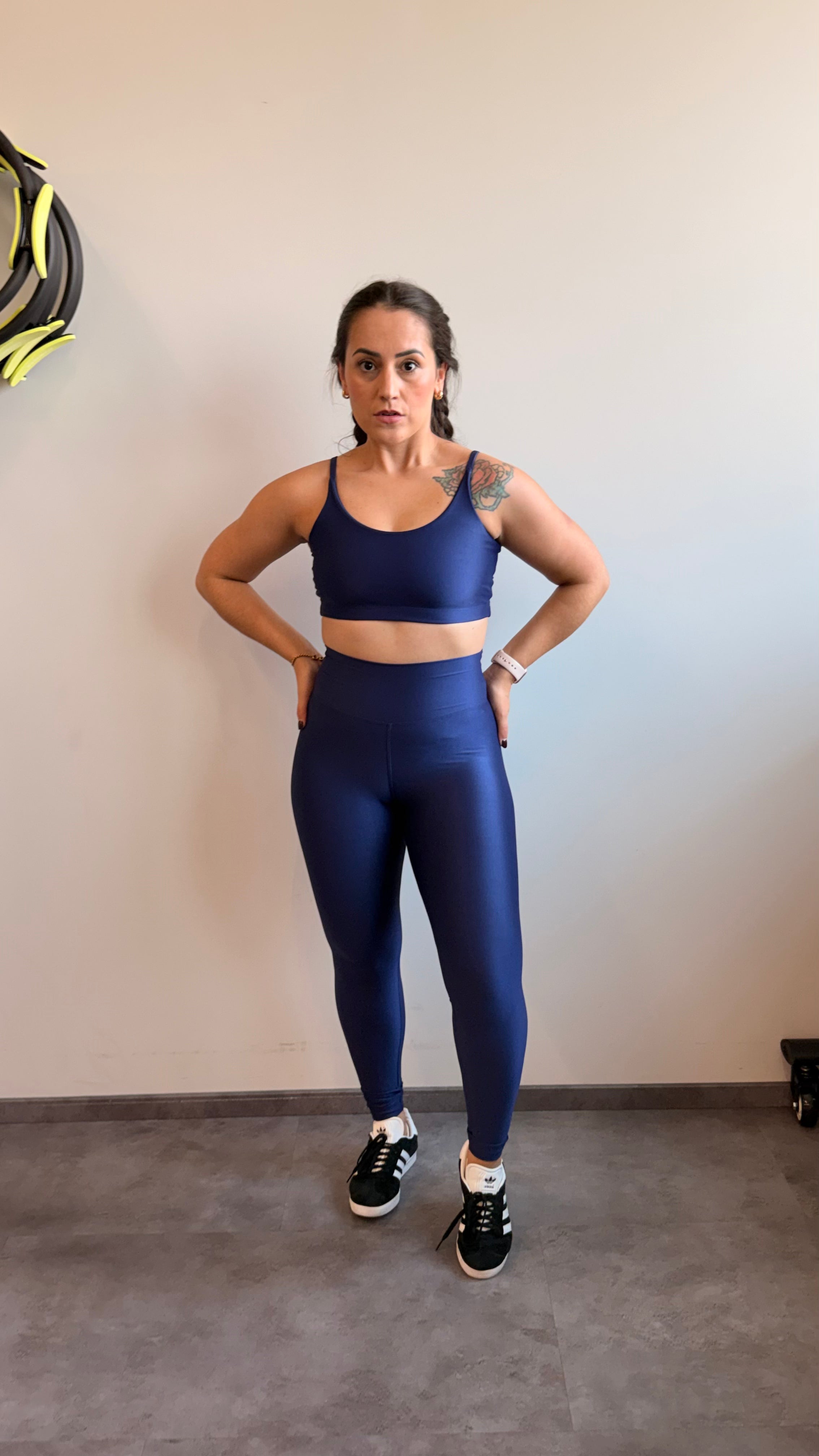 SET LEGGINGS VITA BLU