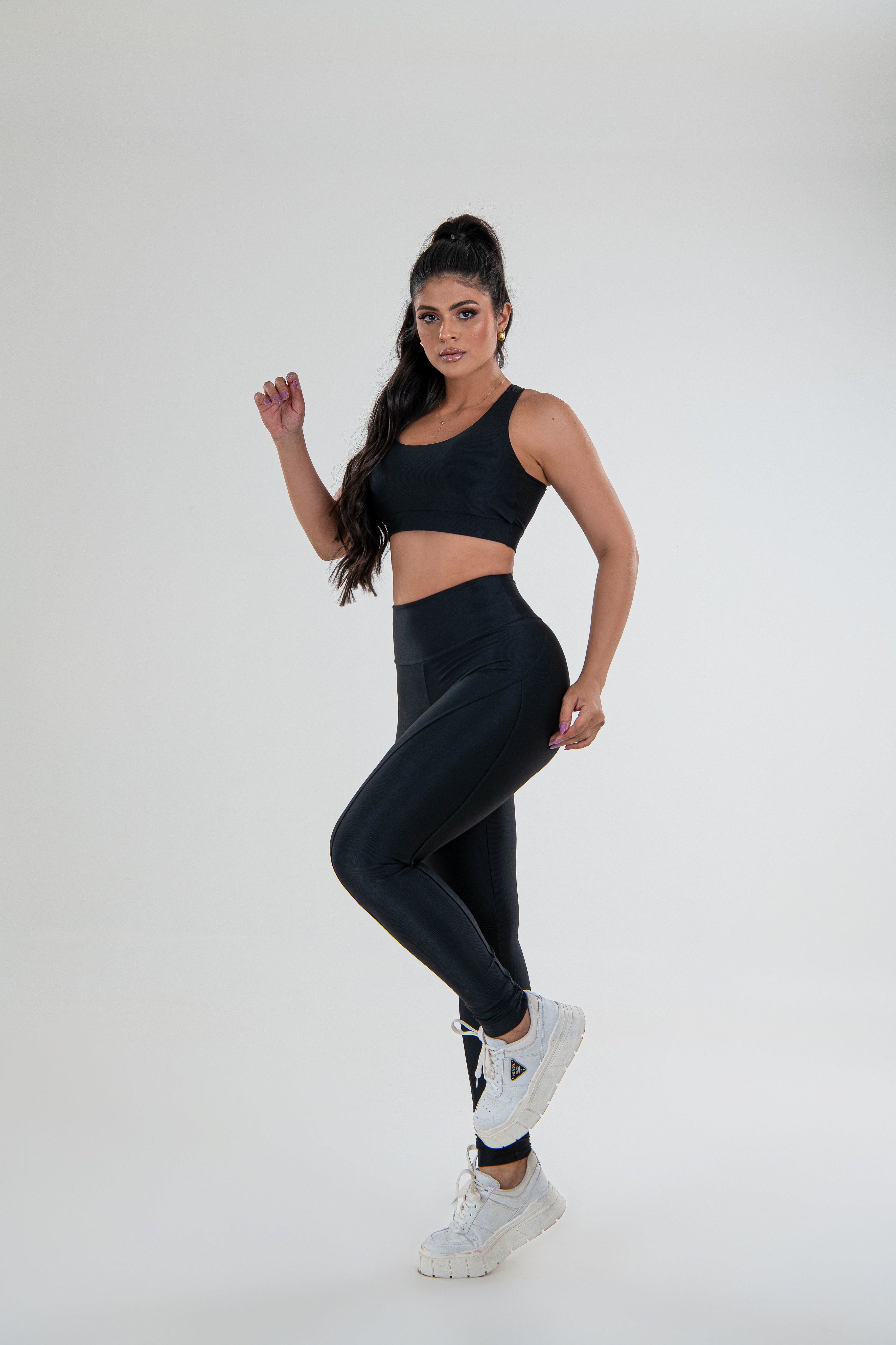 SET LEGGINGS FORZA NERO