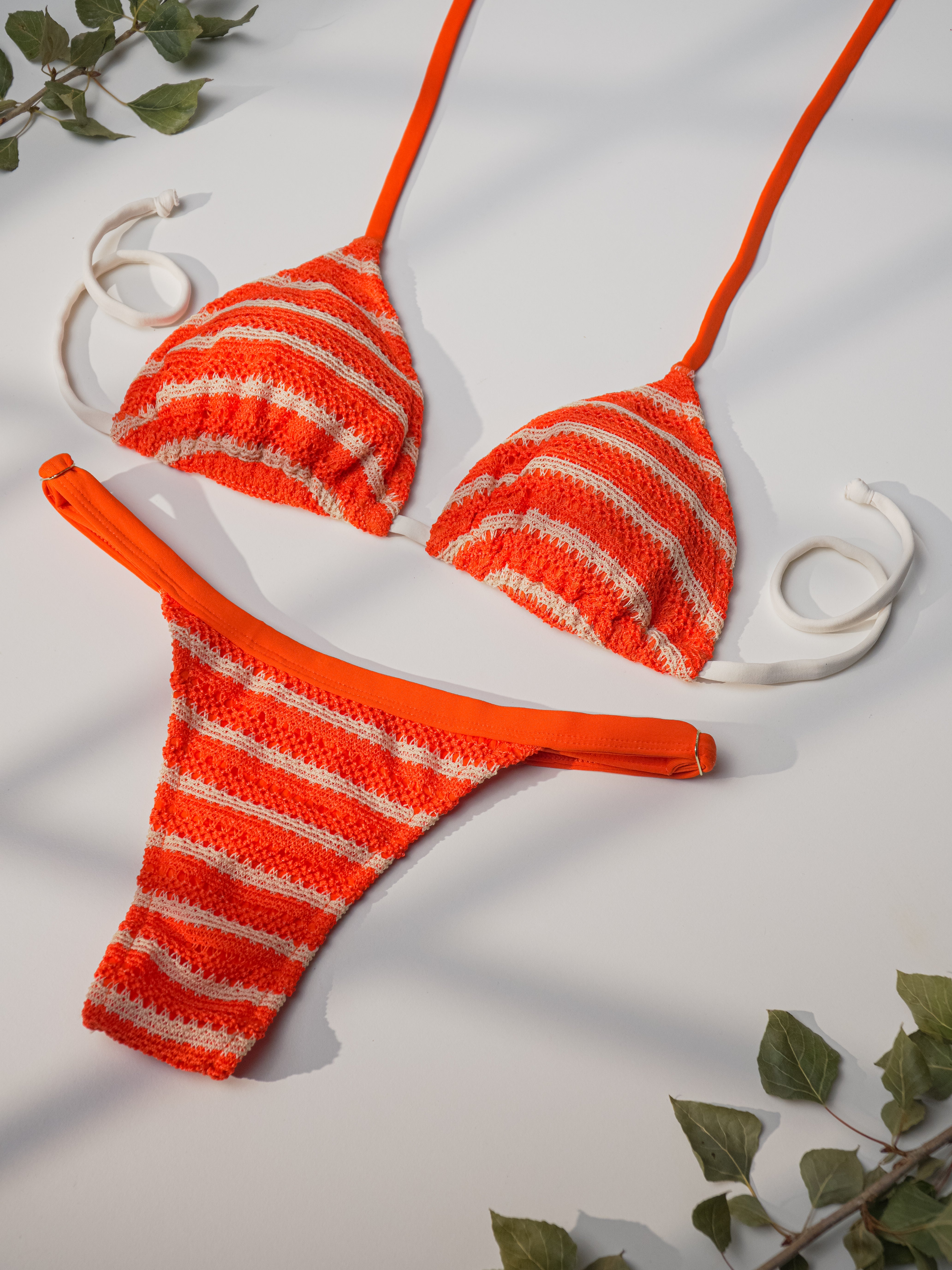 BIKINI JESSICA ARANCIONE-BEIGE