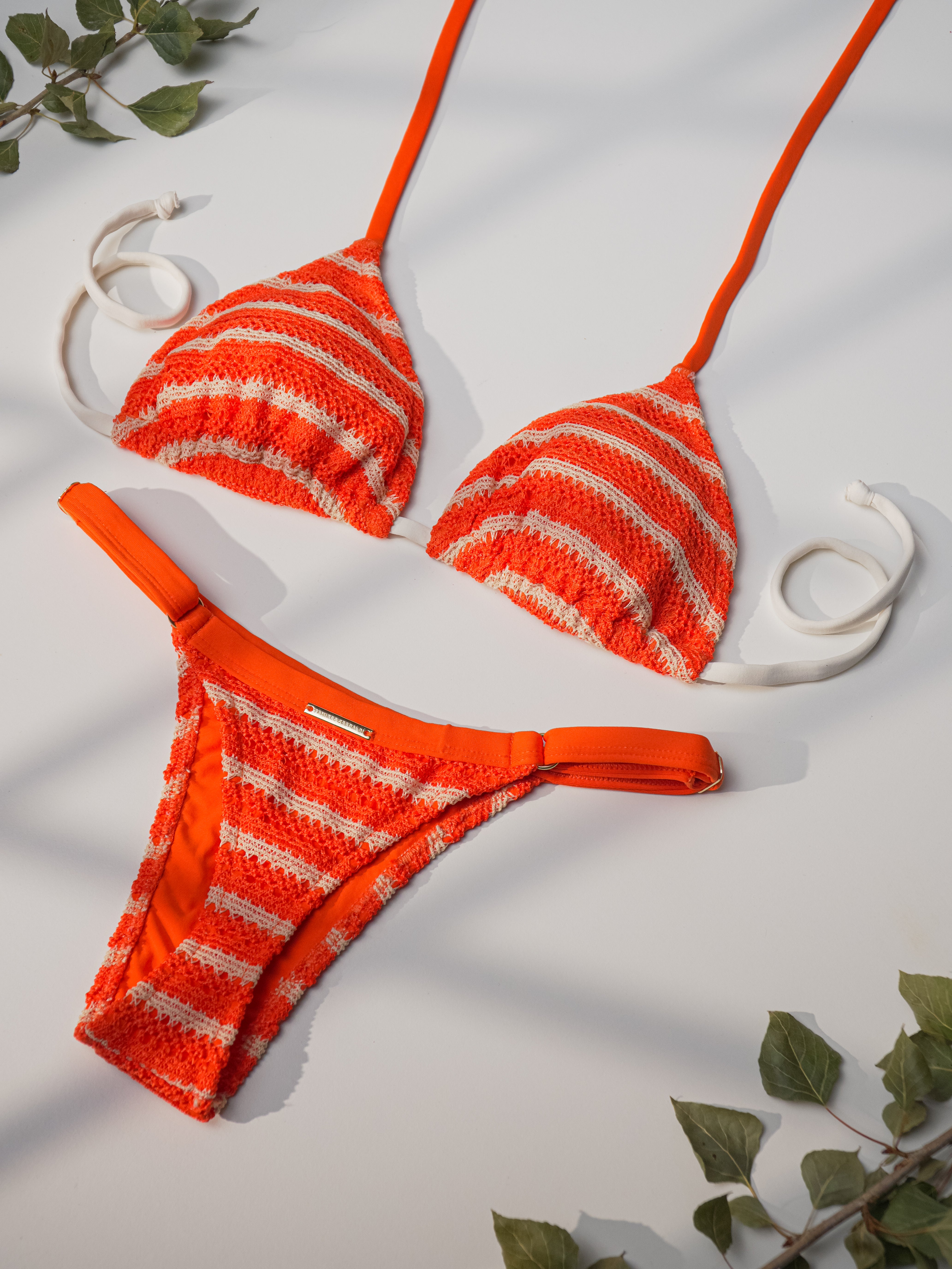 BIKINI JESSICA ARANCIONE-BEIGE
