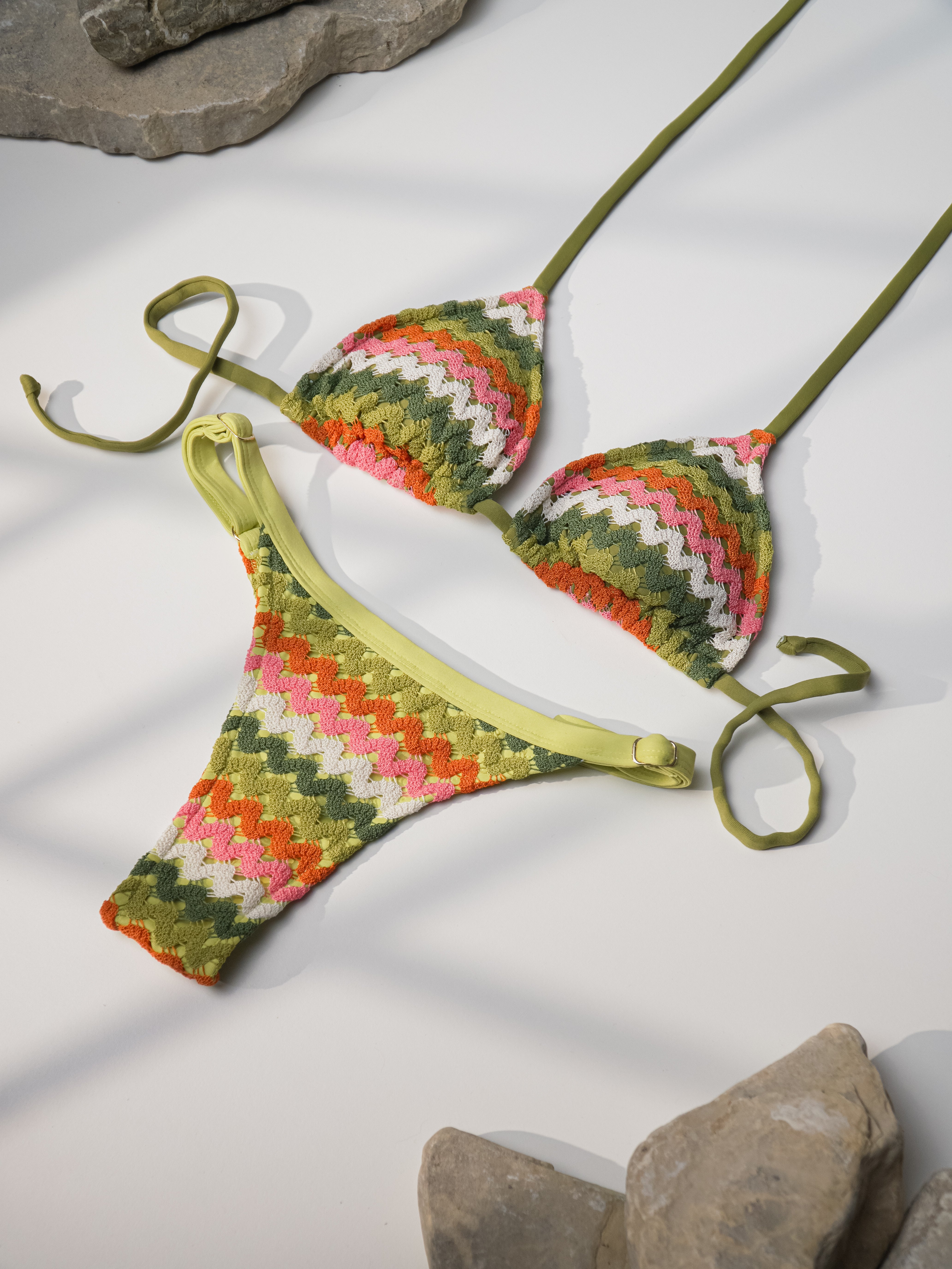 BIKINI JESSICA BIANCO-ROSA-ARANCIONE