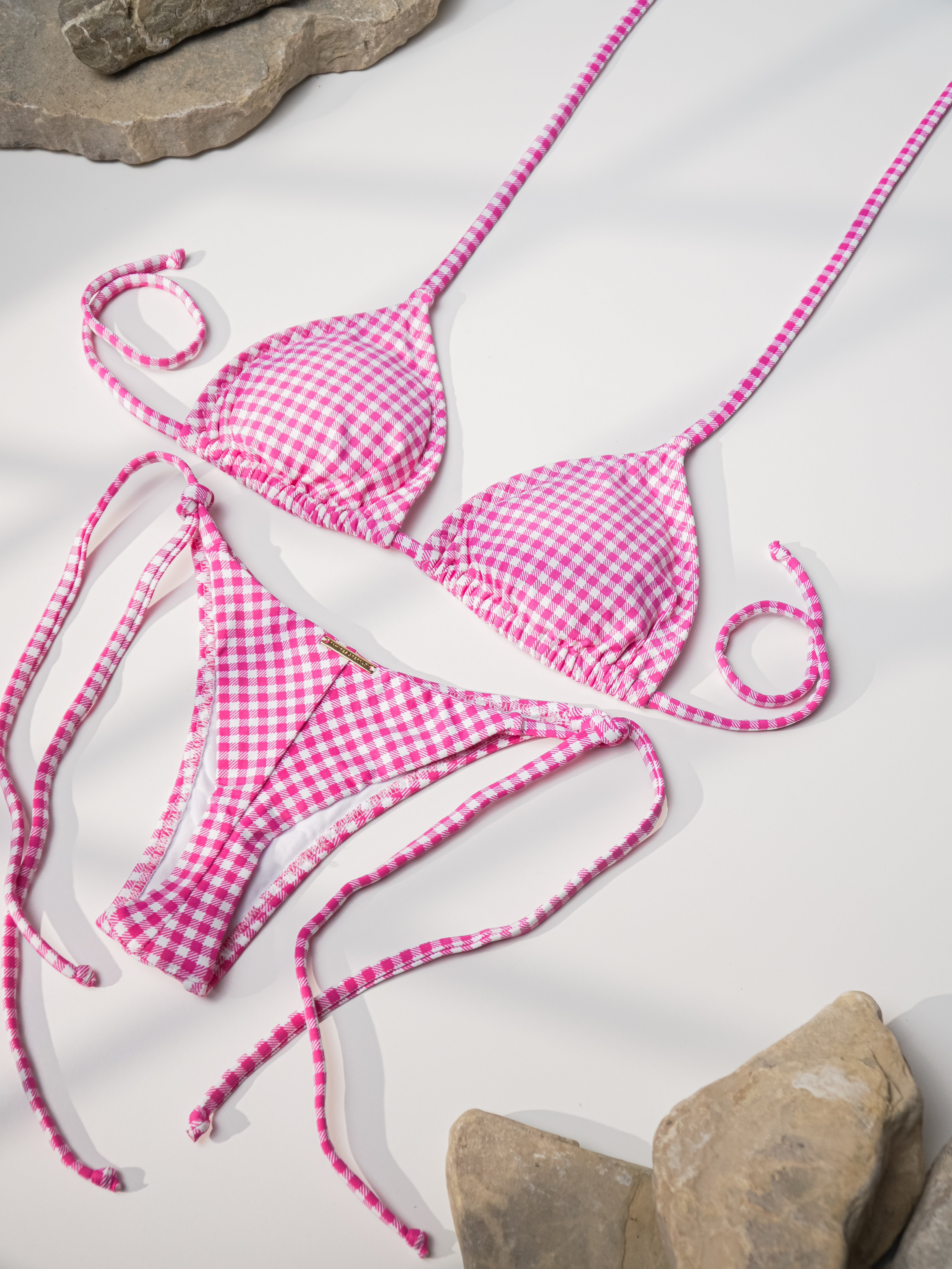 BIKINI BIANCA ROSA-BIANCO