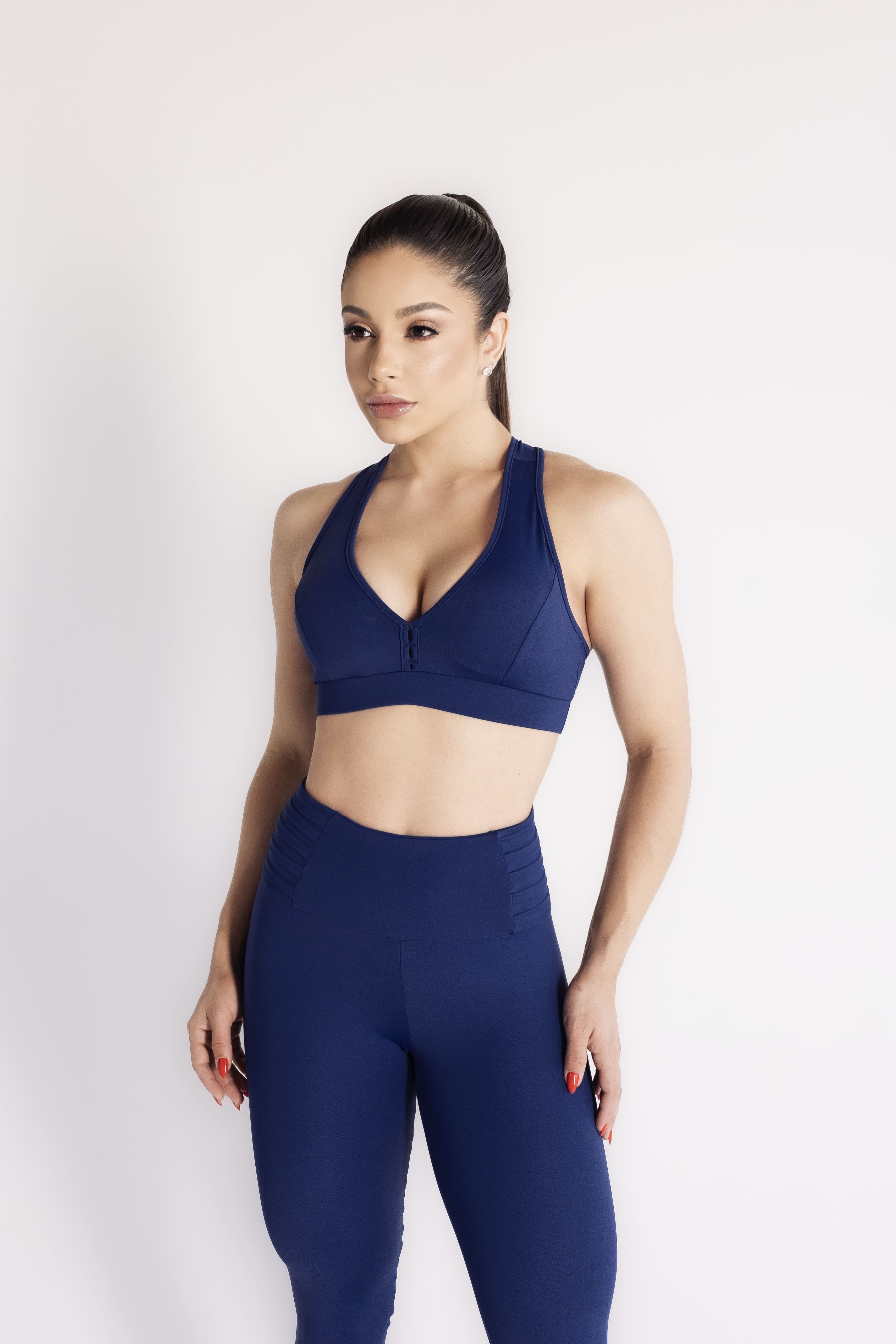 SET LEGGINS POWER BLU